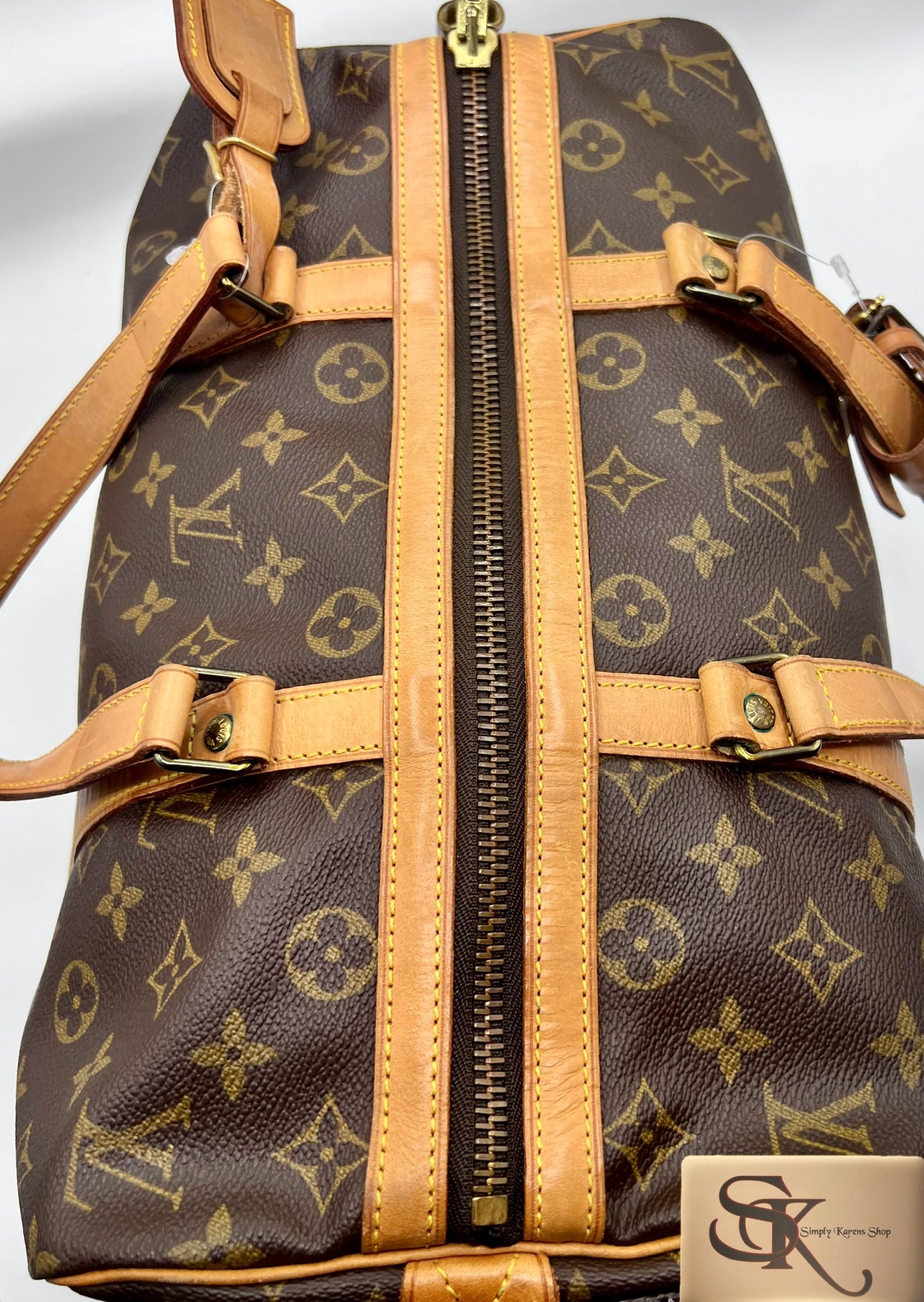 LV MONOGRAM SAC SOUPLE 35 DUFFLE BAG