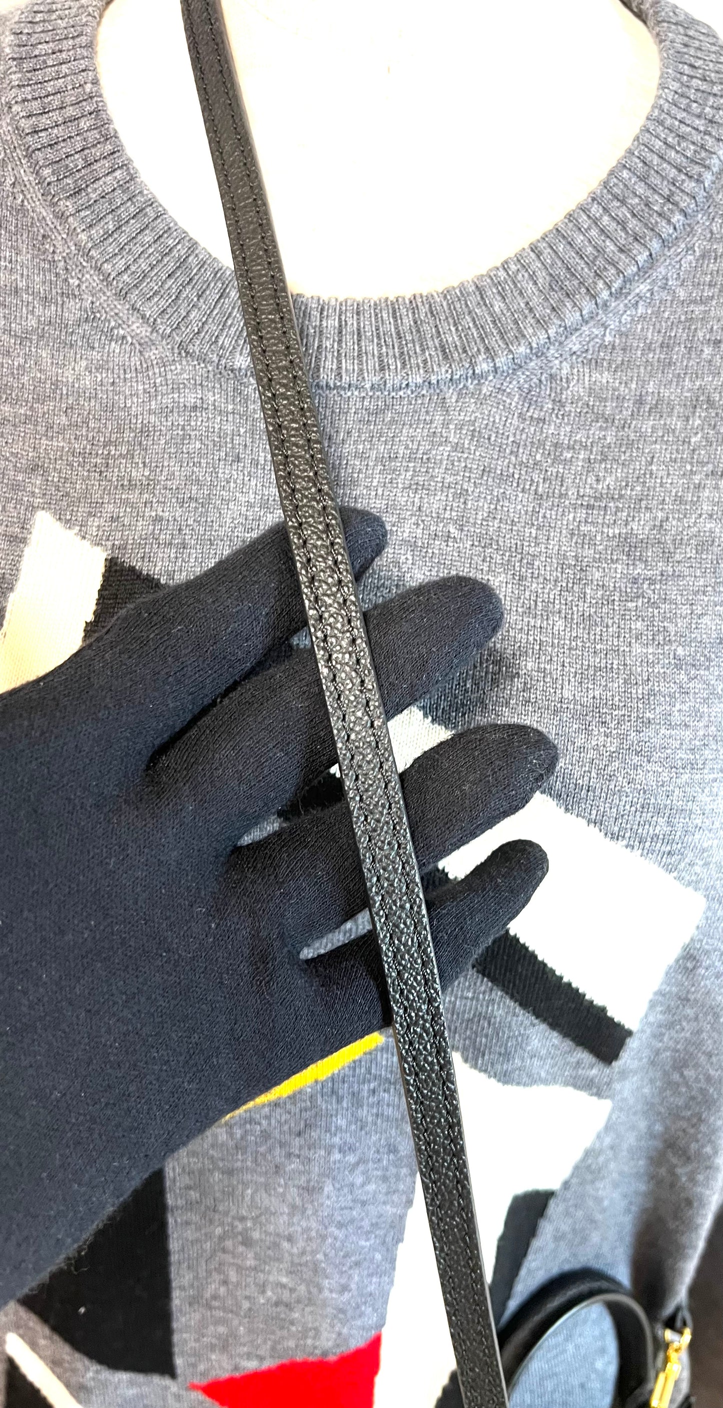 Louis Vuitton Black Empriente Mini Sac Plat Microchip 2 way bag (🇵🇭P76,540)