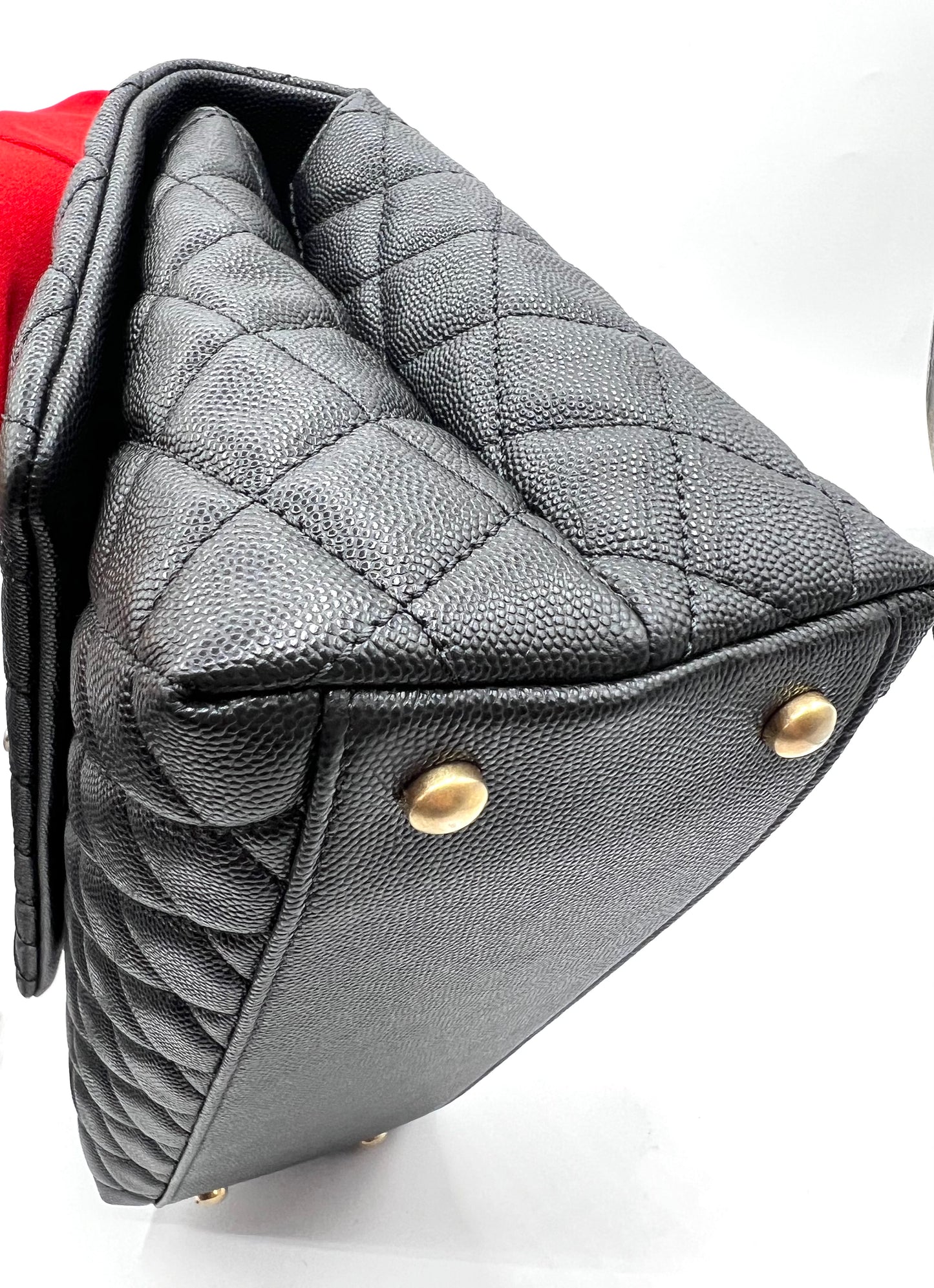 Chanel Top Handle Caviar MM size
