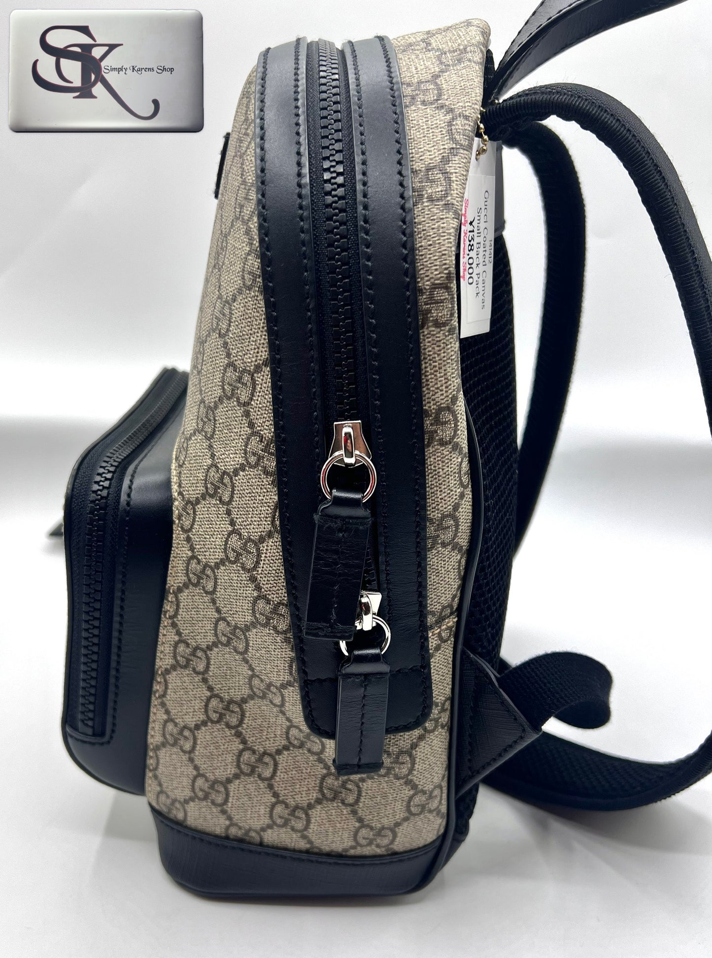 Gucci Coated Canvas Pm Size Back Pack  (🇵🇭P59,340)