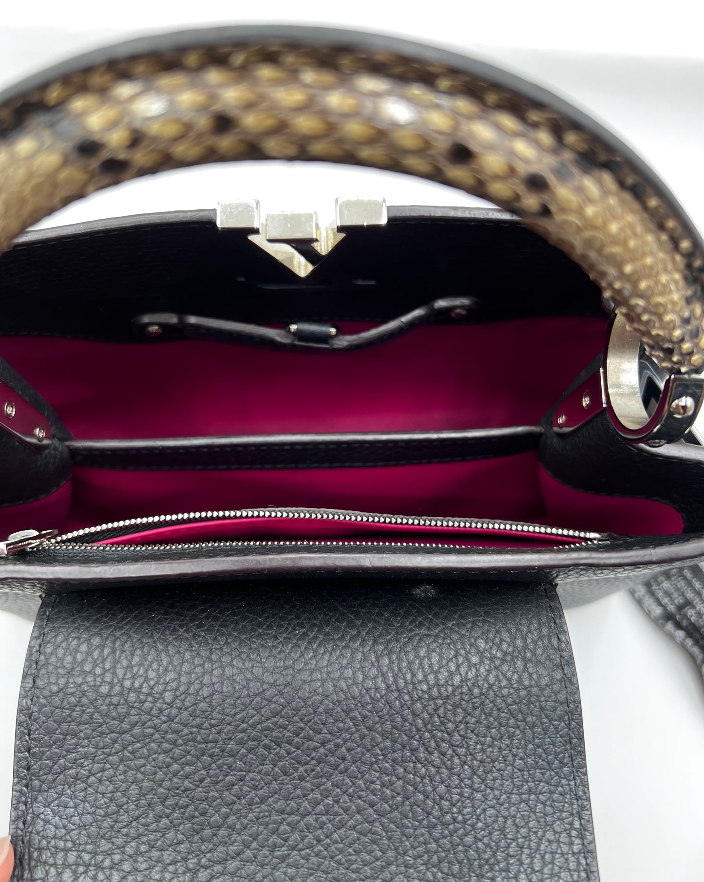 Louis Vuitton Taurillon Cappucine BB Python Handle       (🇵🇭P197,800)