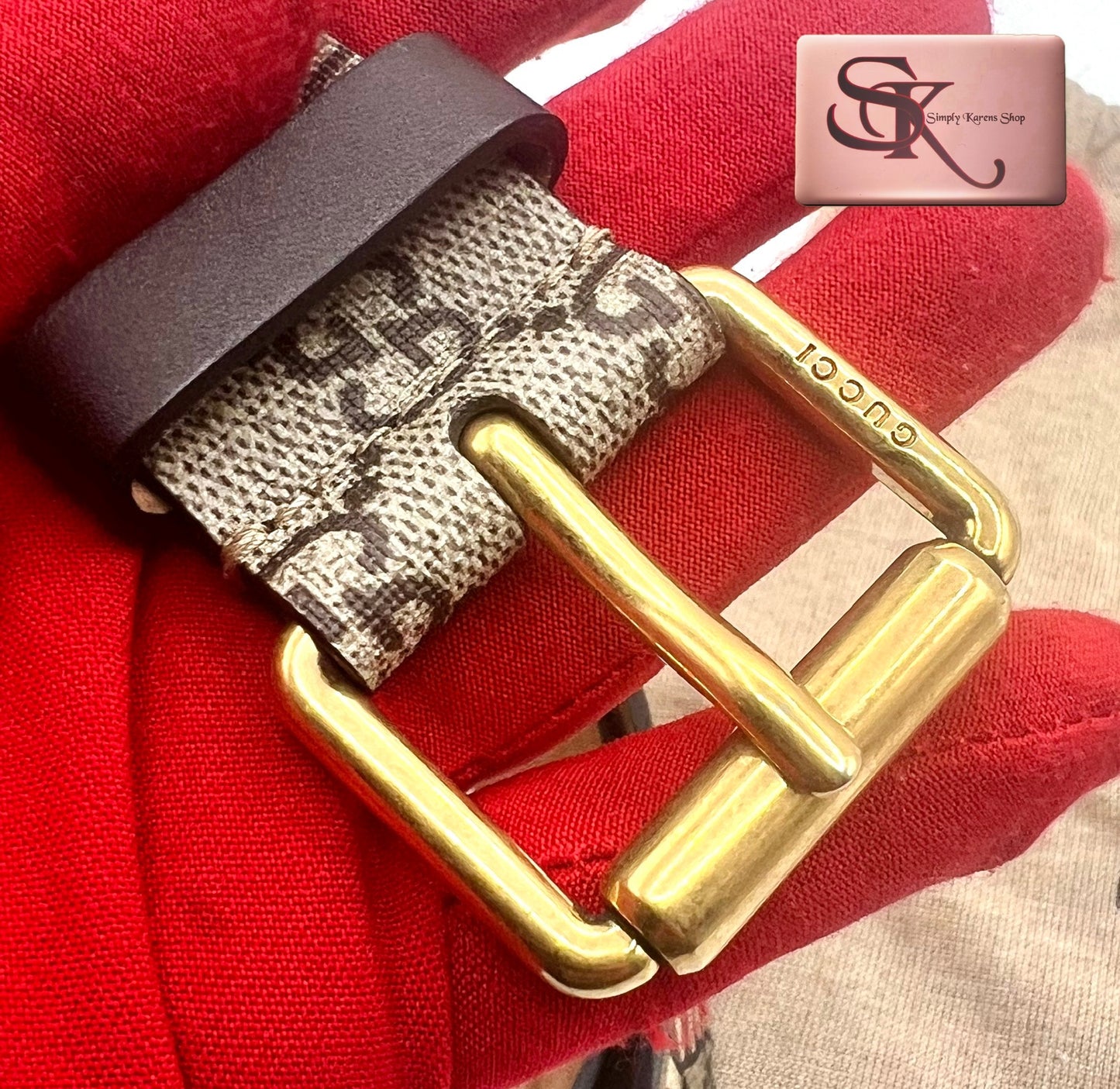 Gucci Supreme with snake motif Belt Size 89 to 99cm       (🇵🇭P16,770)