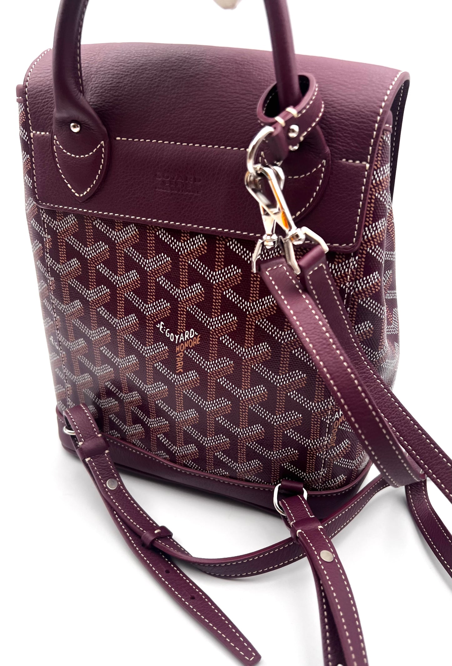 Goyard Alpin Mini Burgundy Back Pack (🇵🇭P206,400)
