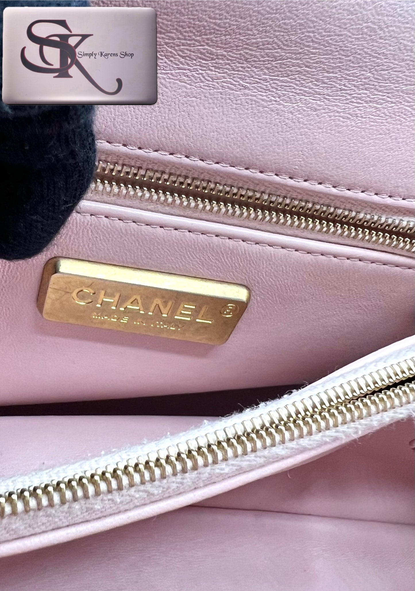 Chanel Python Coco Top Handle in Pink     (🇵🇭P344,000)