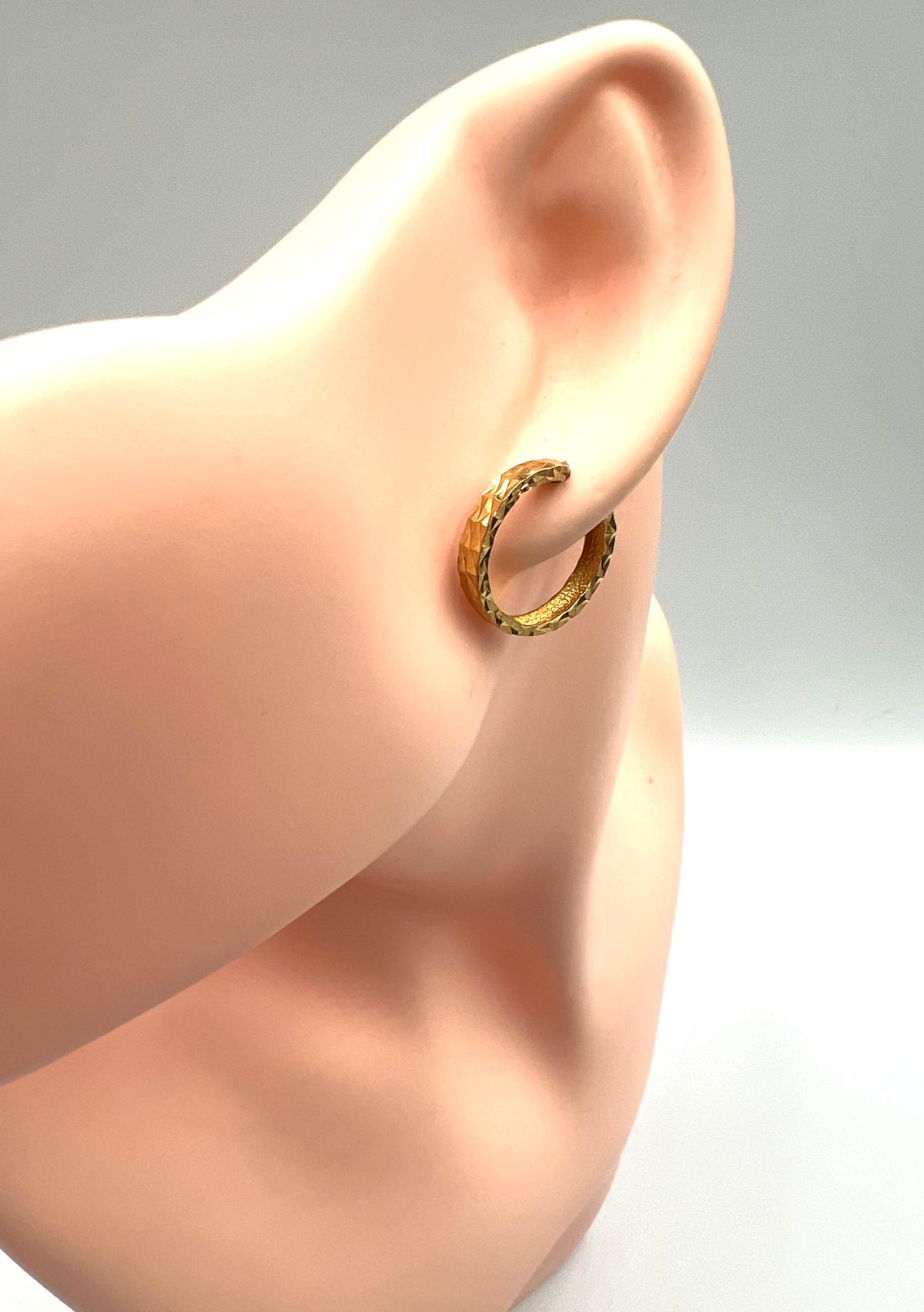K18 Jp Gold Design Hoop Earings 3.3g (🇵🇭P40,656)