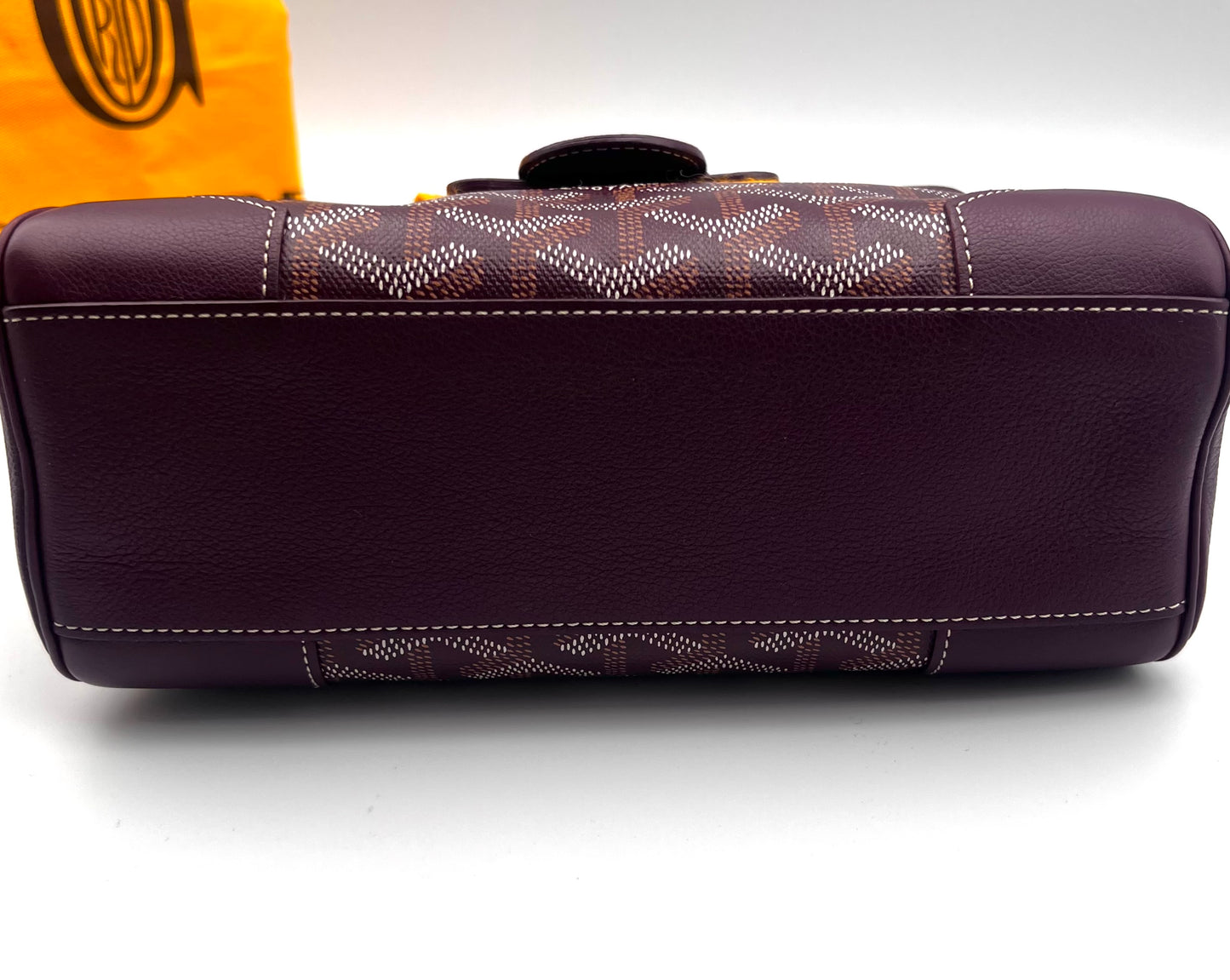 Goyard Mini Saigon Burgundy 2 way Bag w/ Dust Bag              (🇵🇭P193,500)