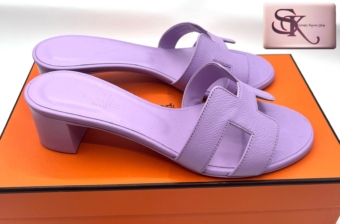 HERMES OASIS LILAC S 36 1/2