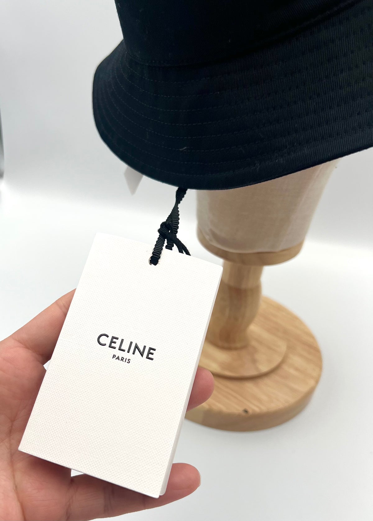Celine Black Bucket Hat M size (🇵🇭P25,370)