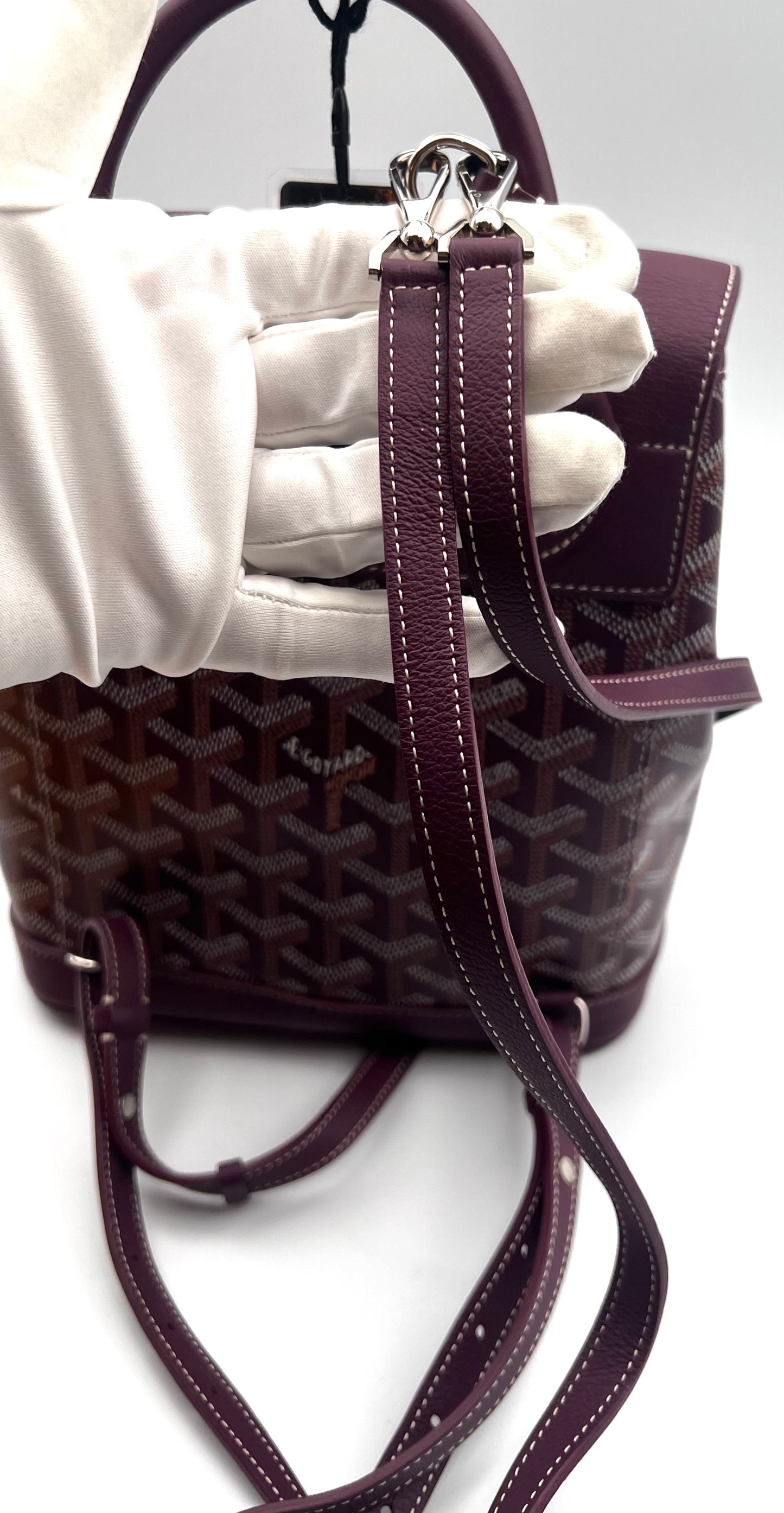 Goyard Alpin Mini Burgundy Back Pack (🇵🇭P206,400)