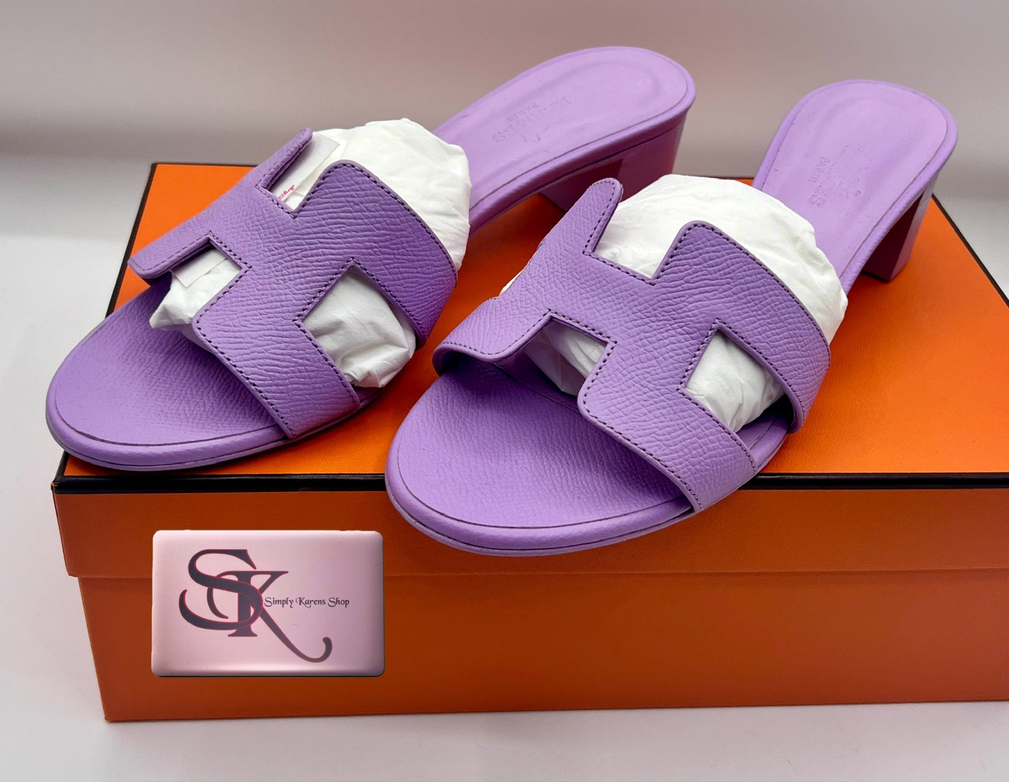 HERMES OASIS LILAC S 36 1/2