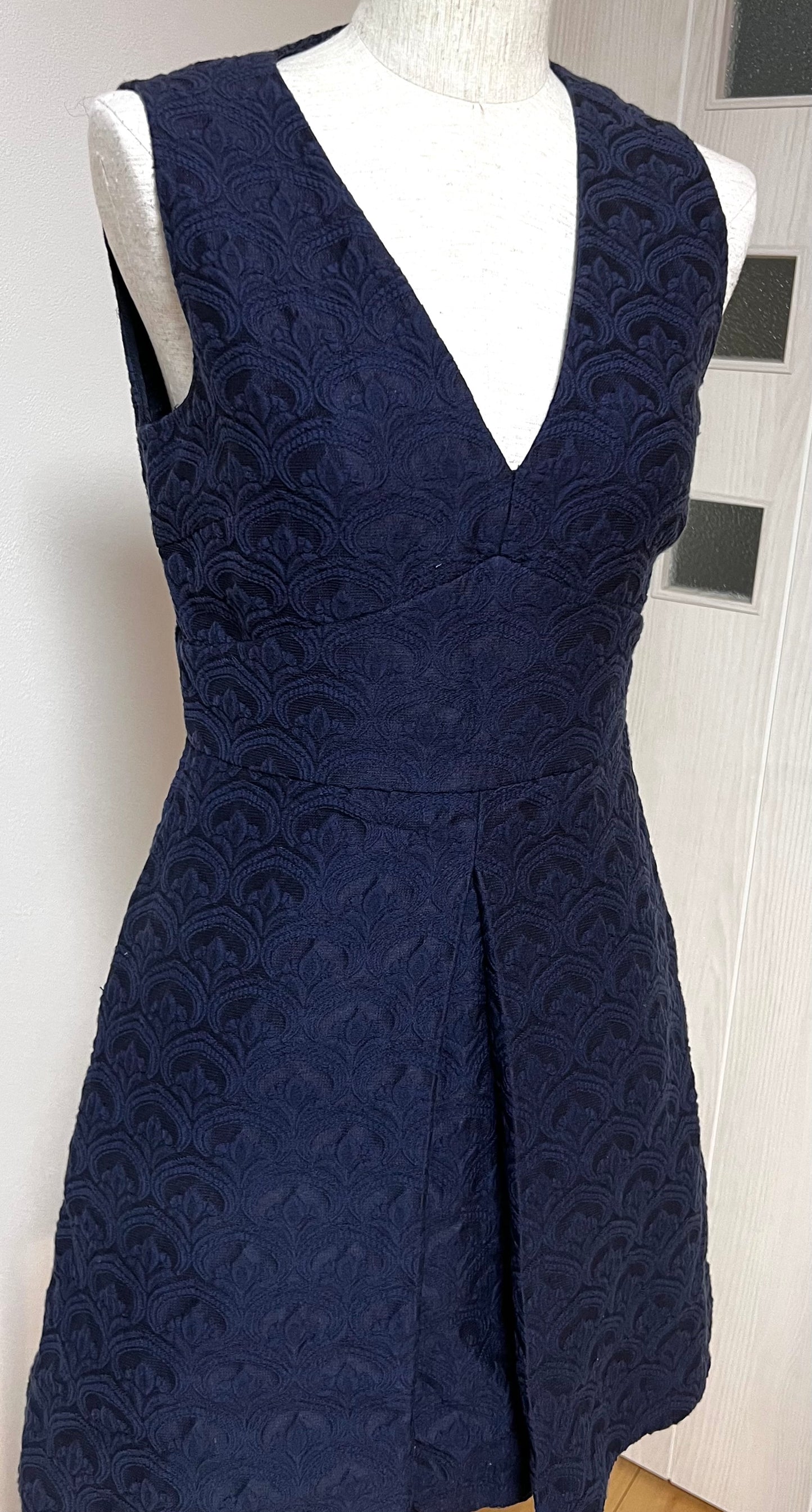 Miu Miu Navy Blue Dress  Size 38 Small (🇵🇭P6,020)
