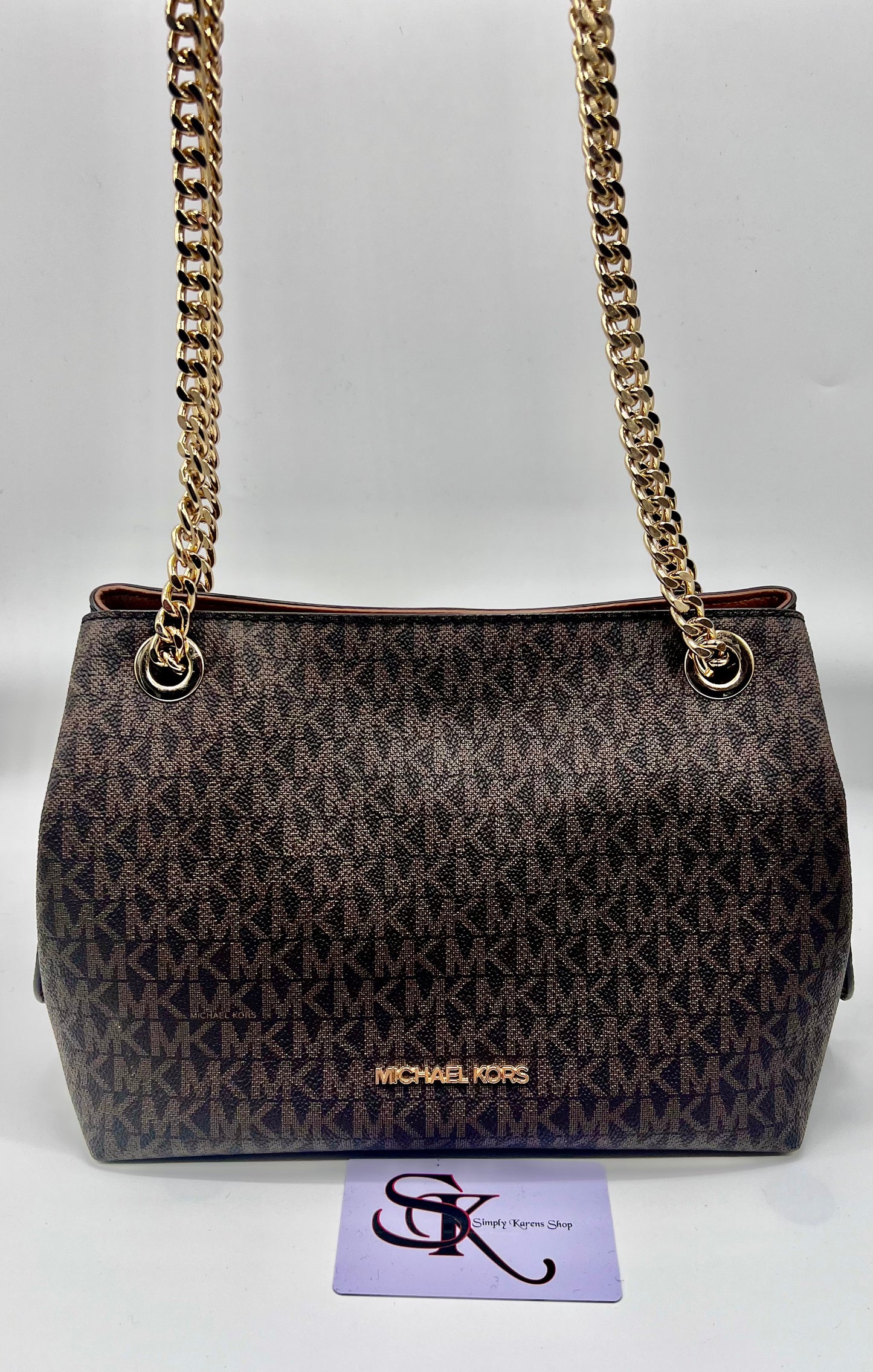 MICHAEL KORS CHAIN SHOULDER BAG