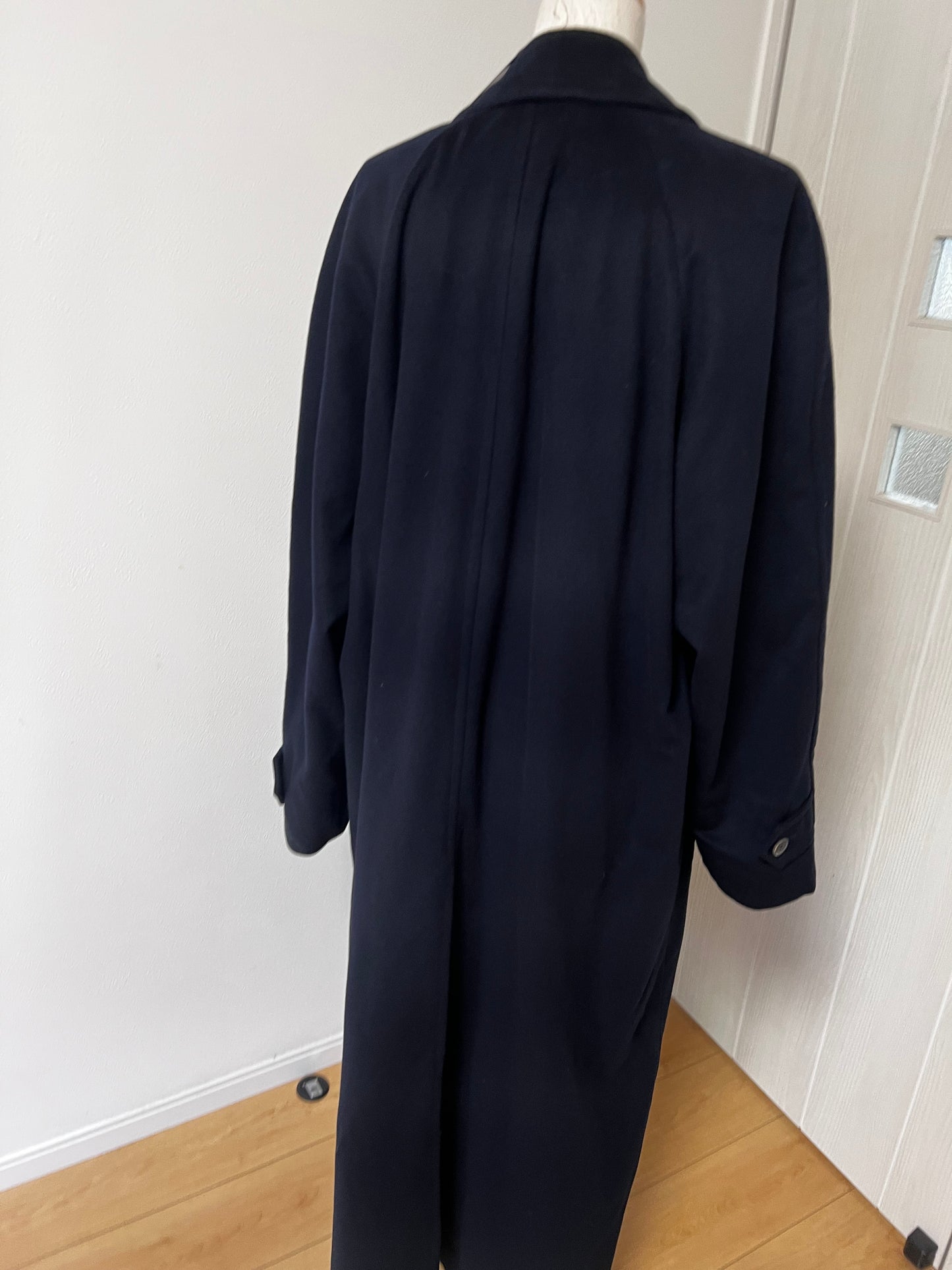 Hermes Navy Blue Long Trench Coat XL size   (🇵🇭P27,520)