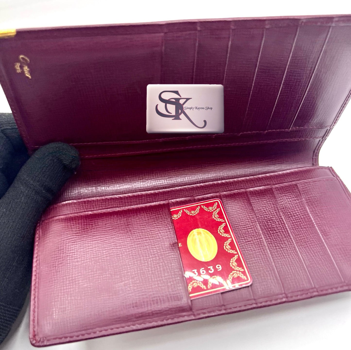 Cartier Must De Bifold Long wallet