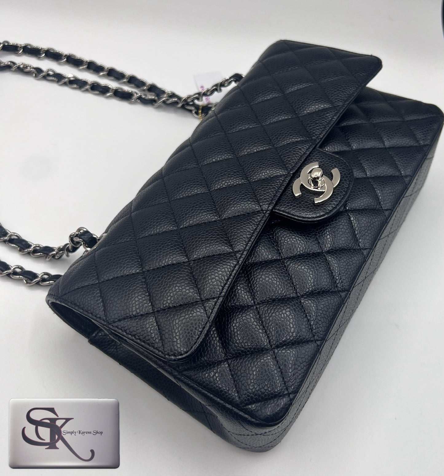 Chanel Caviar Double Flap 25