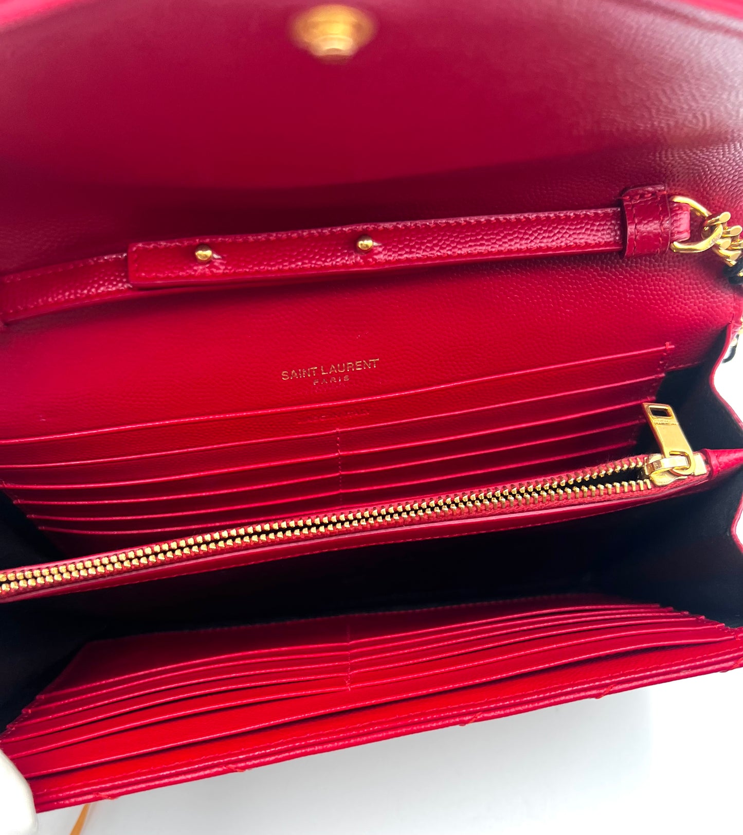 Yves Saint Laurent Cassandre Wallet On Chain Mm Size       (🇵🇭P63,640)