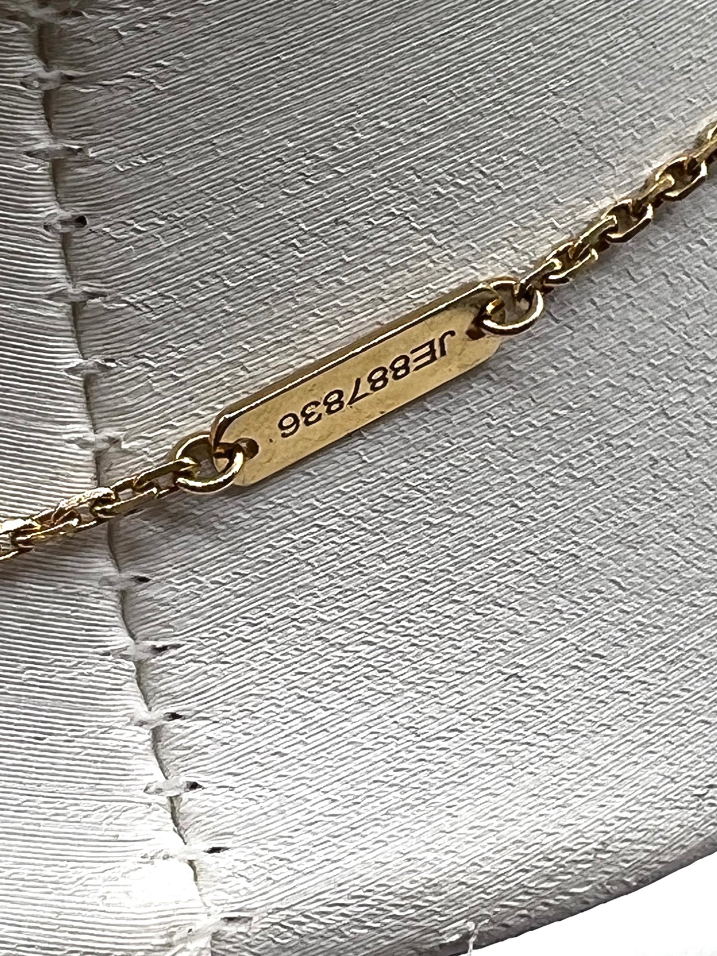 Van Cleef & Arpels Alhambra Onyx Necklace 18K YG 5.1g 38~42cm (🇵🇭P206,400)