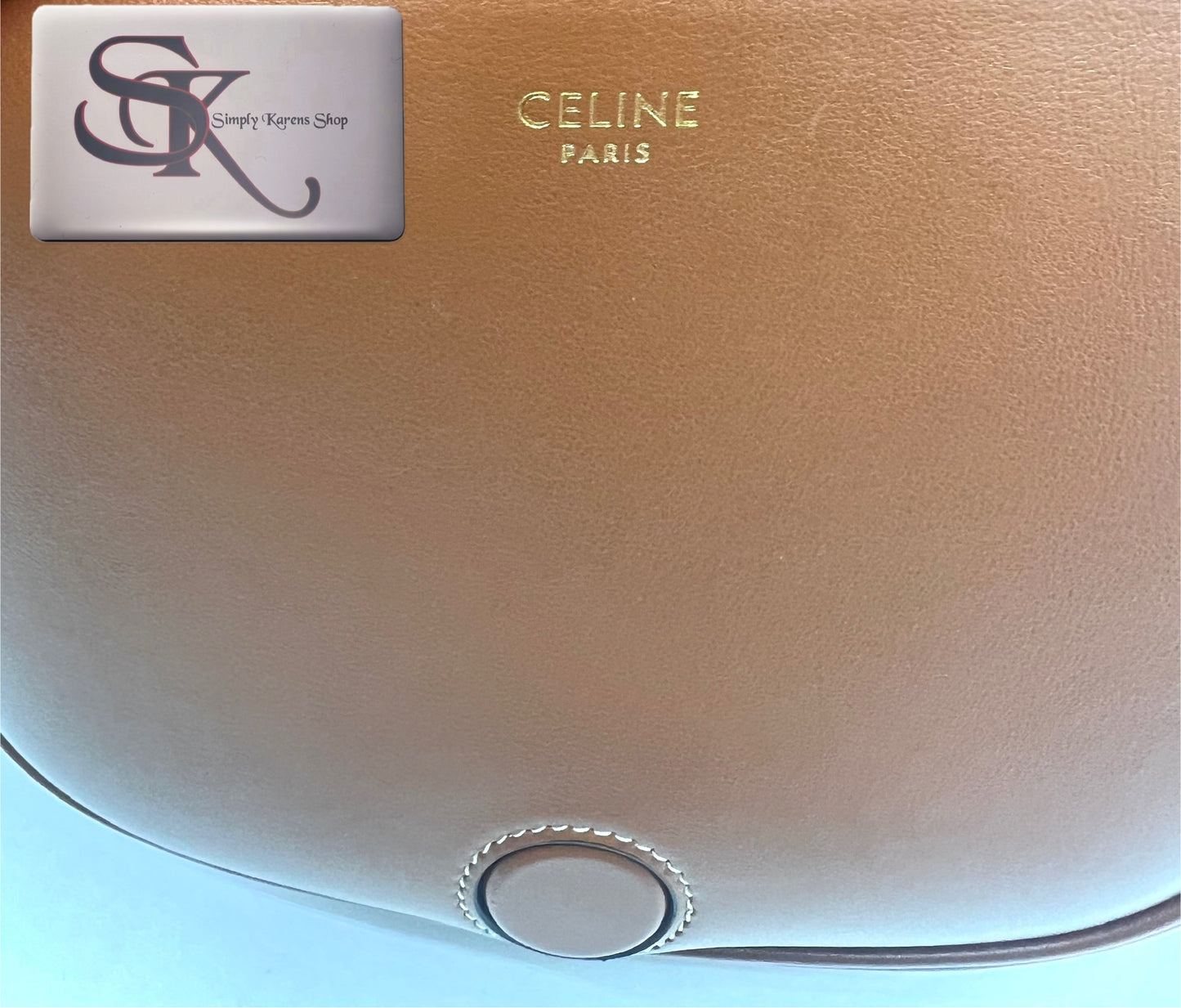 Celine Triomphe Folco Cuir Triomphe In smooth Calfskin     (🇵🇭P137,600)