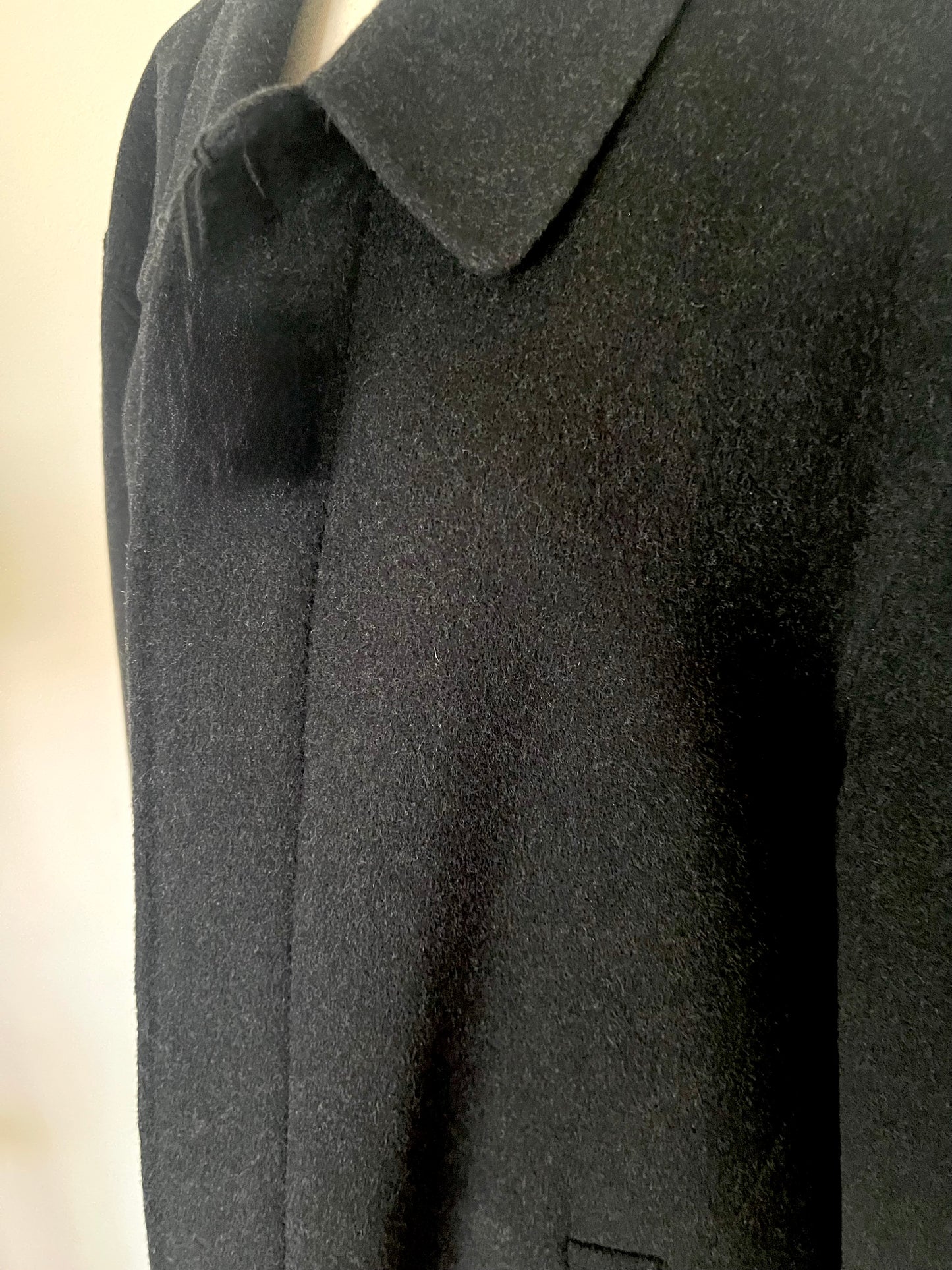 Balmain Vintage Black Wool Coat Fits XL size Ladies         (🇵🇭P12,900)