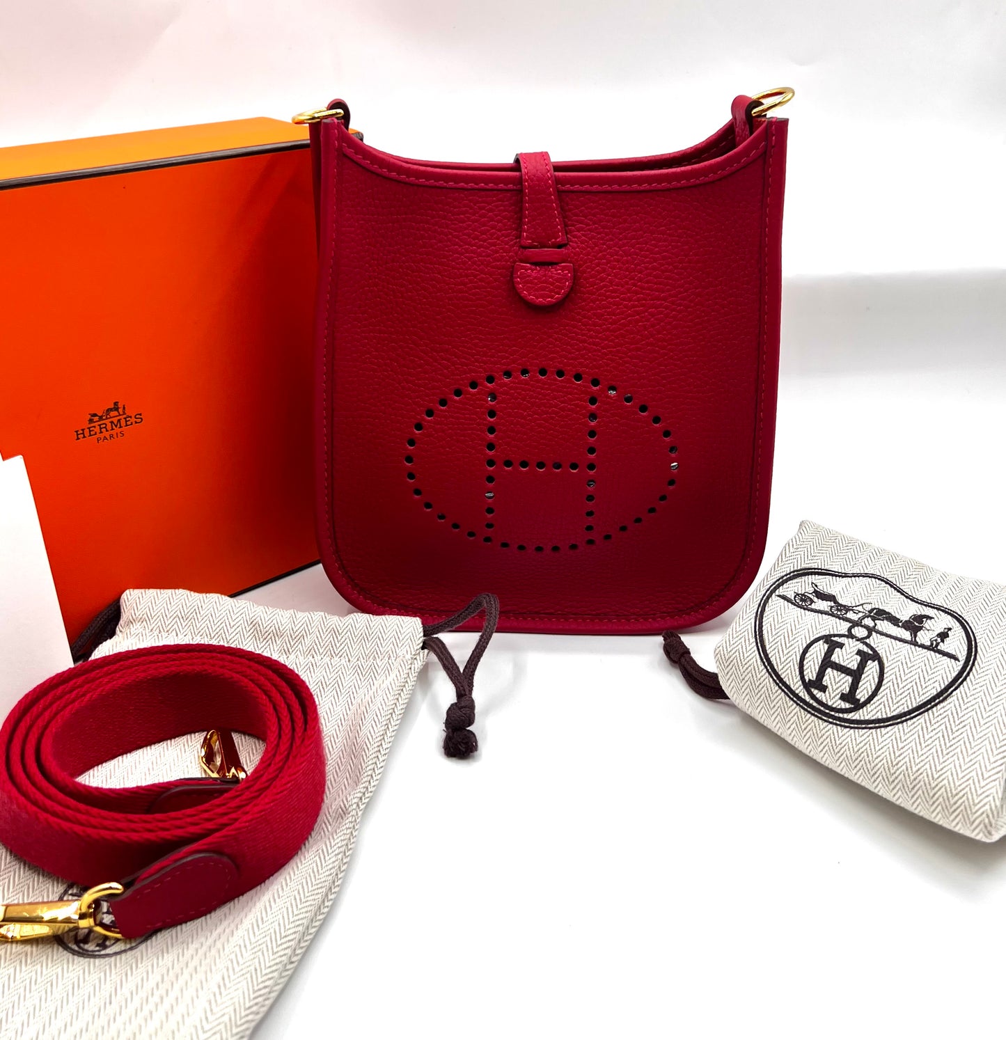 Hermes Mini Evelyn TPM GHW Stamp B (🇵🇭P189,200)