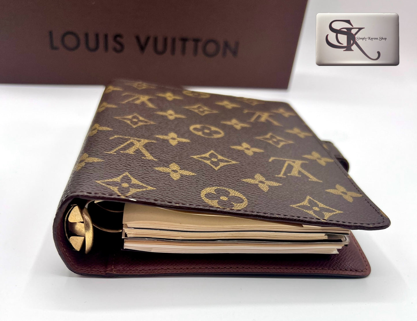 Lv Monogram Agenda Mm size