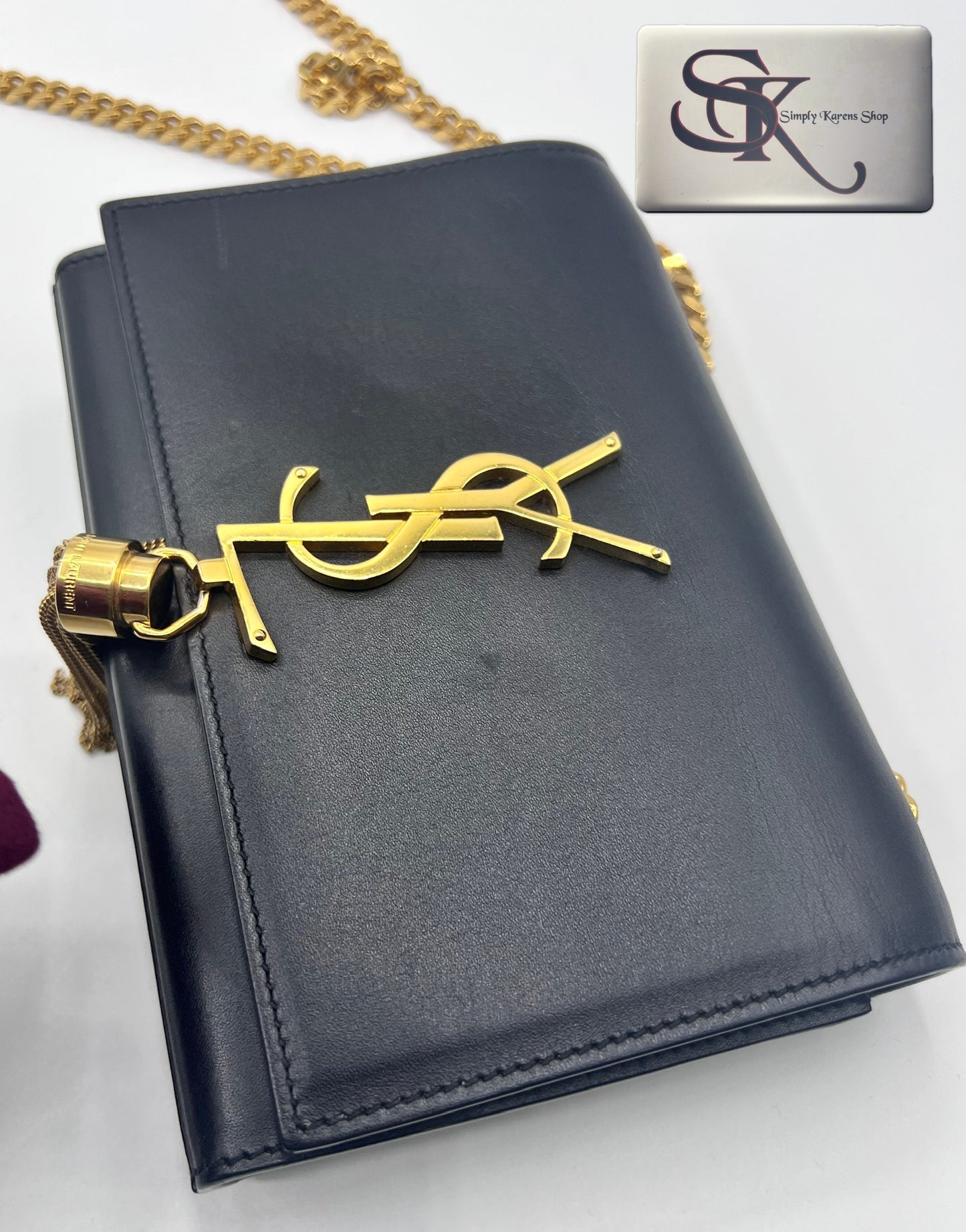 Yves Saint Laurent Kate Wallet on chain (🇵🇭P68,800)