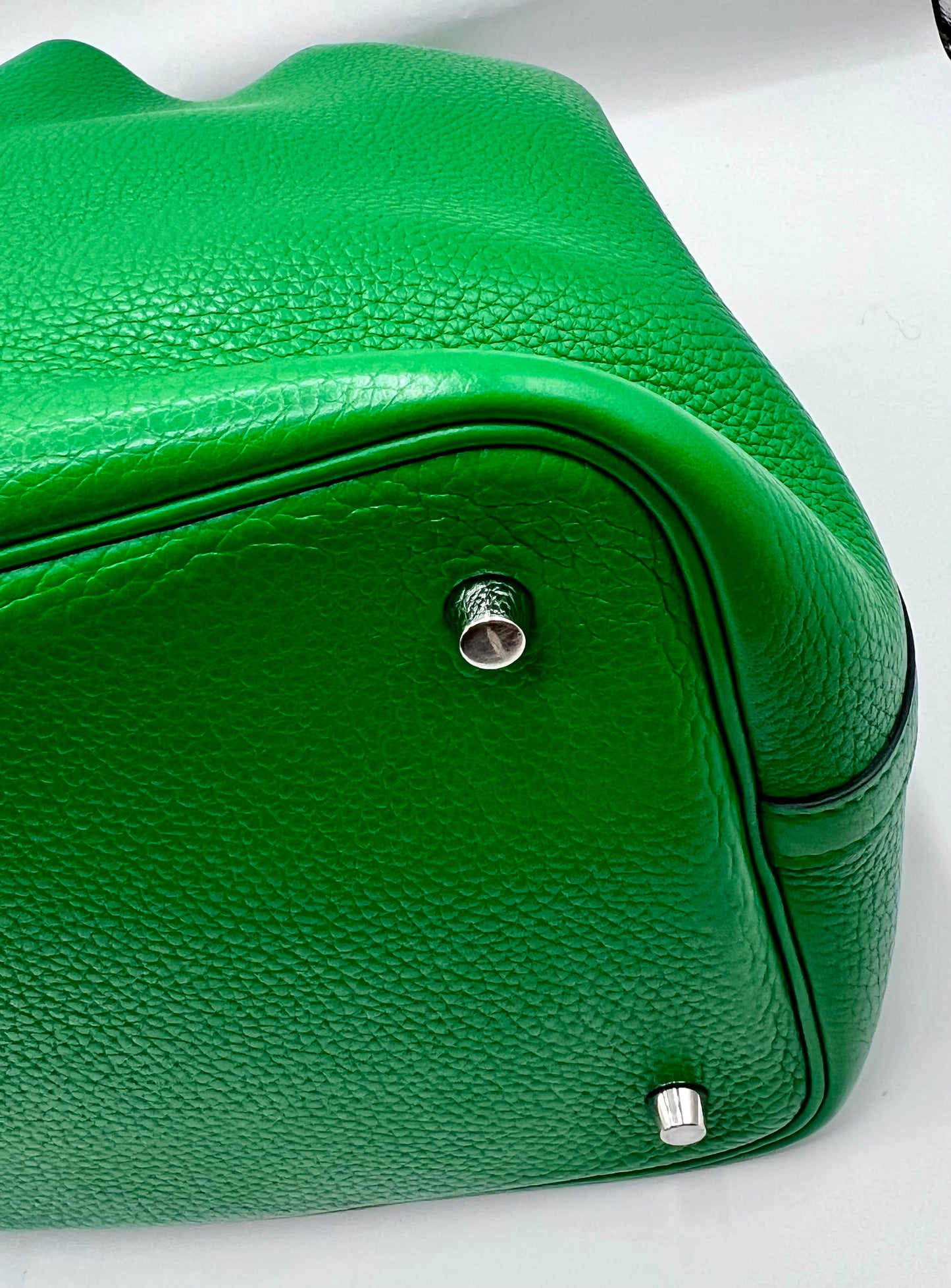 Hermes Picotin size 22 Taurillon Clemence Swift Silver H.W. Square R Stamp              (🇵🇭P167,000)