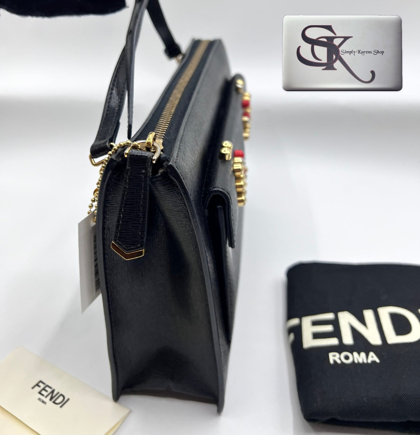 Fendi Monster Studded Crossbody Bag (🇵🇭P38,270)