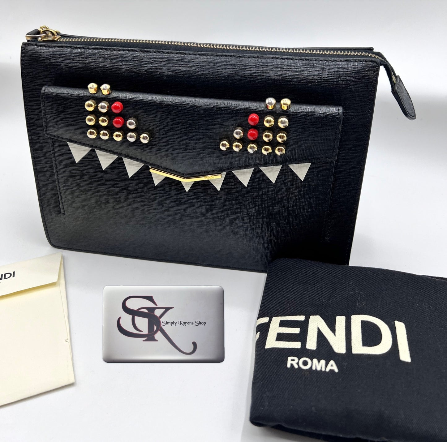 Fendi Monster Studded Crossbody Bag (🇵🇭P38,270)