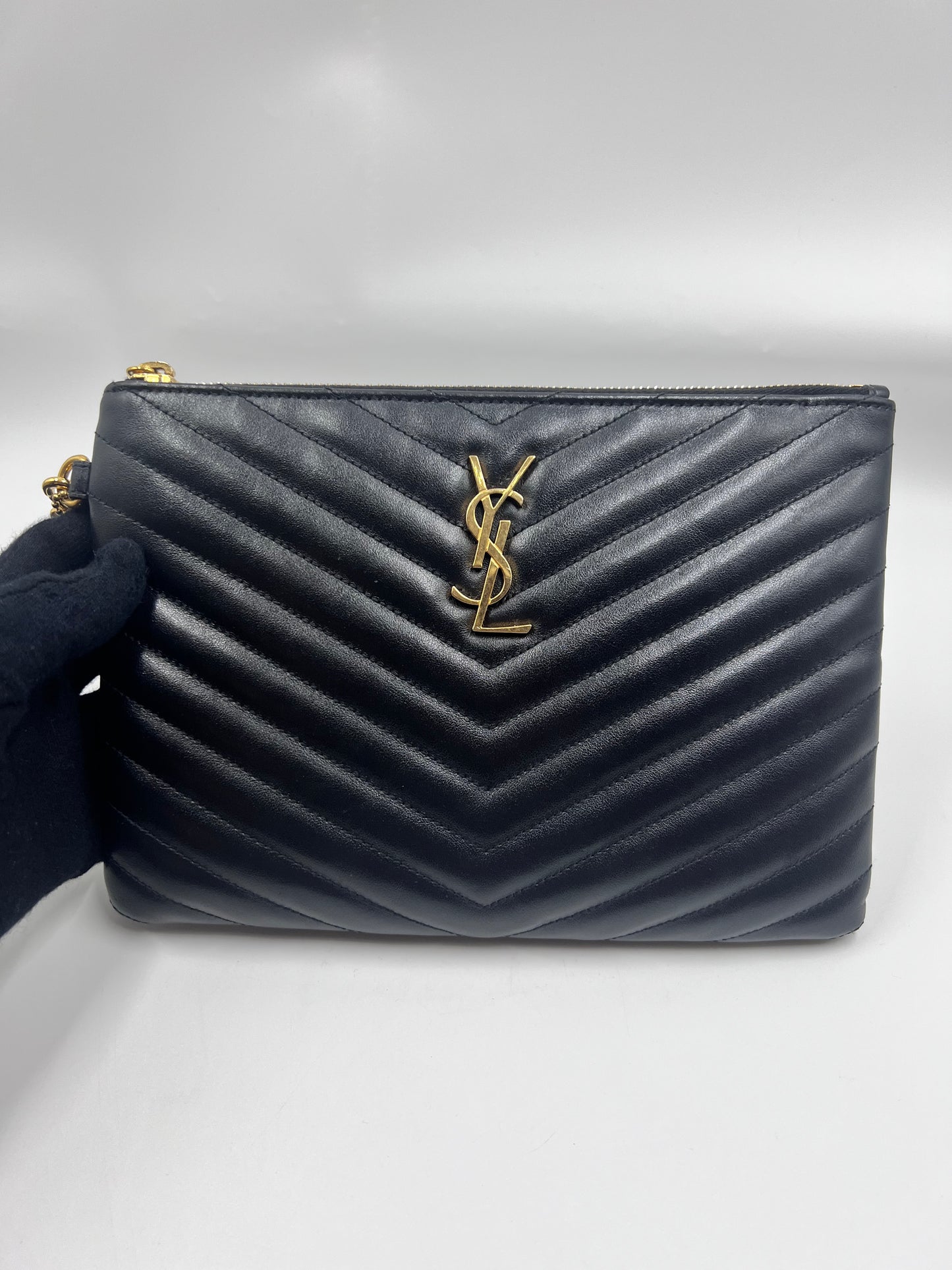 Yves Saint Laurent Wristlet Clutch