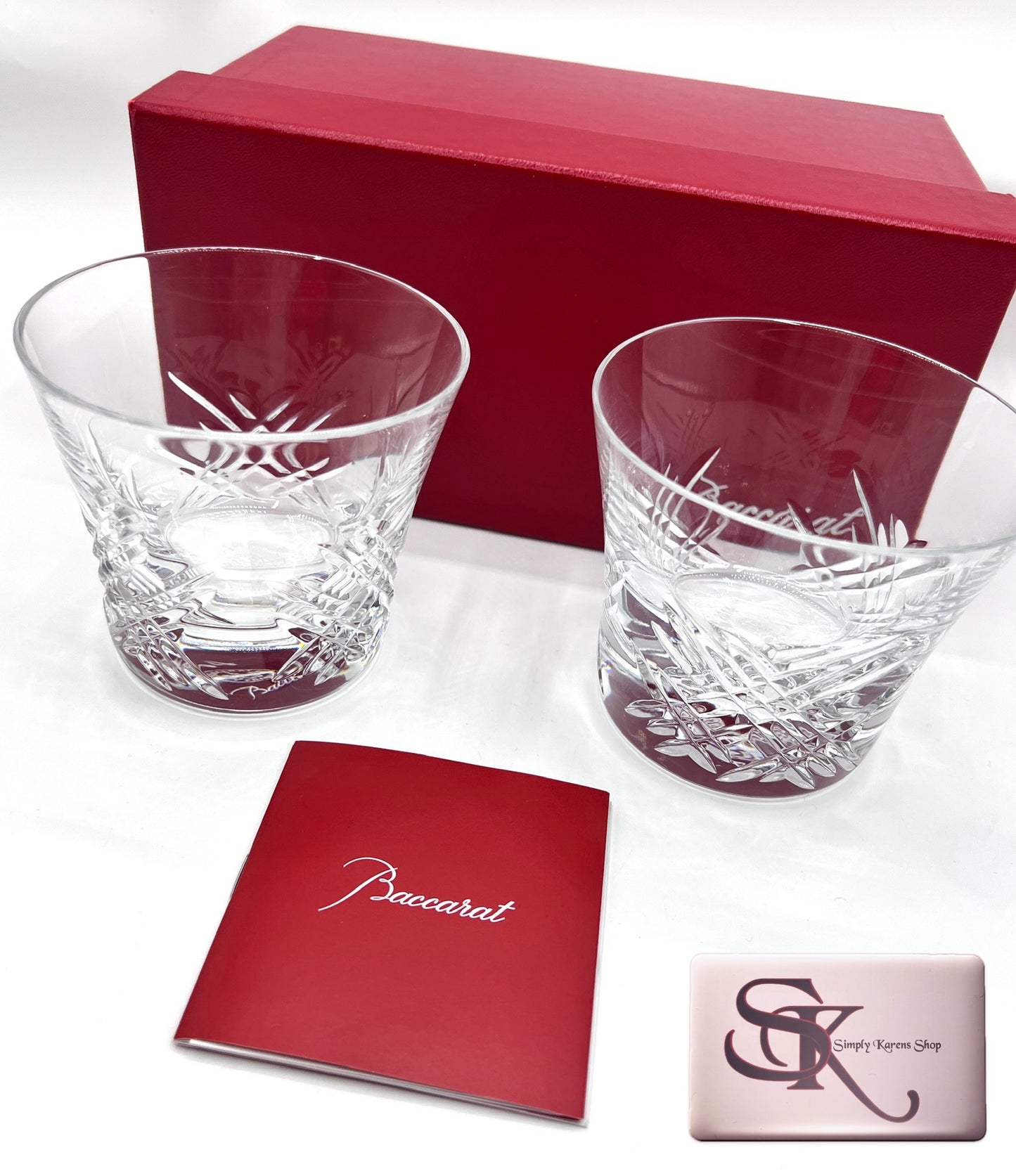 Baccarat Rock Glass Set 2014 Edition  🇵🇭P6,800🇵🇭