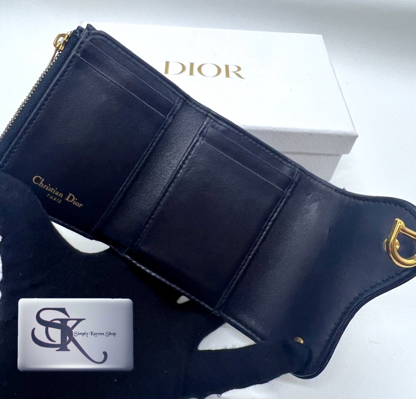 Christian Dior Oblique Saddle Lotus Compact wallet 🇵🇭P26,400🇵🇭