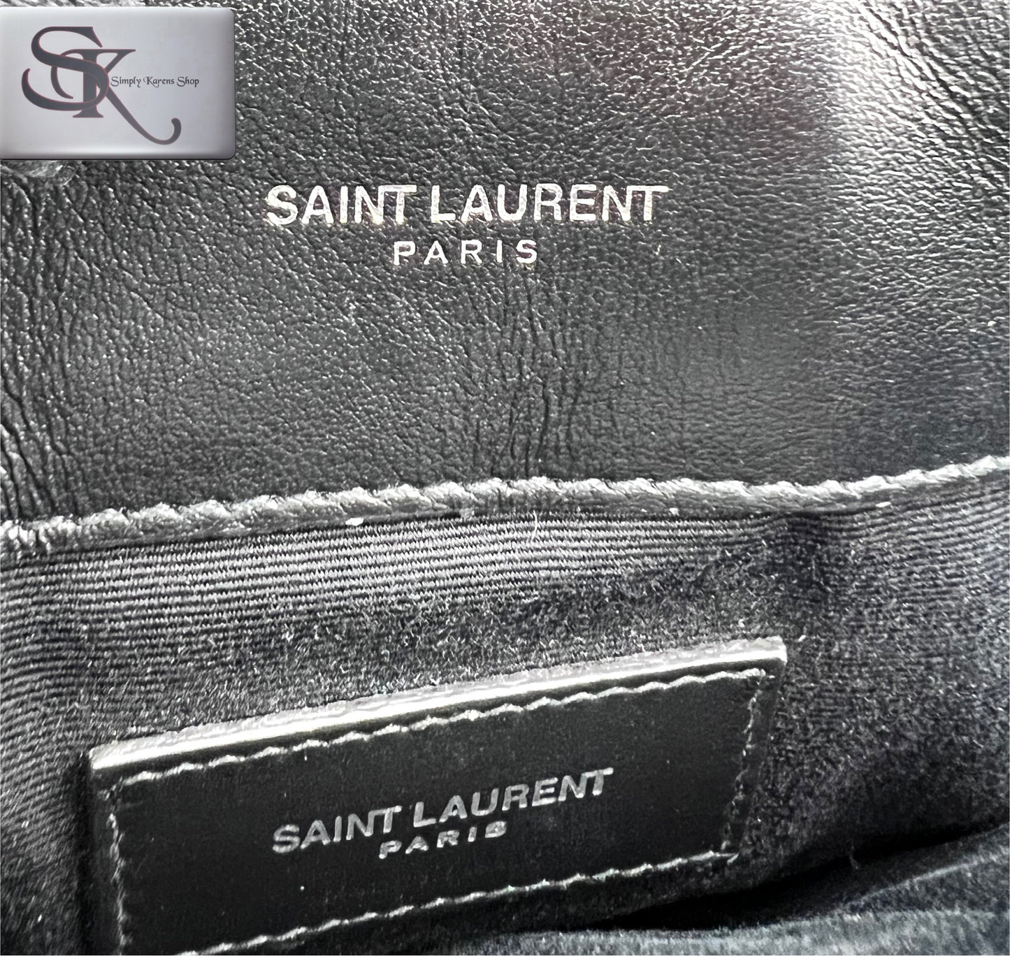 Yves Saint Laurent Calfskin Y Monogram Lou Lou Document Holder S 33 X 26                     (🇵🇭P37,840)