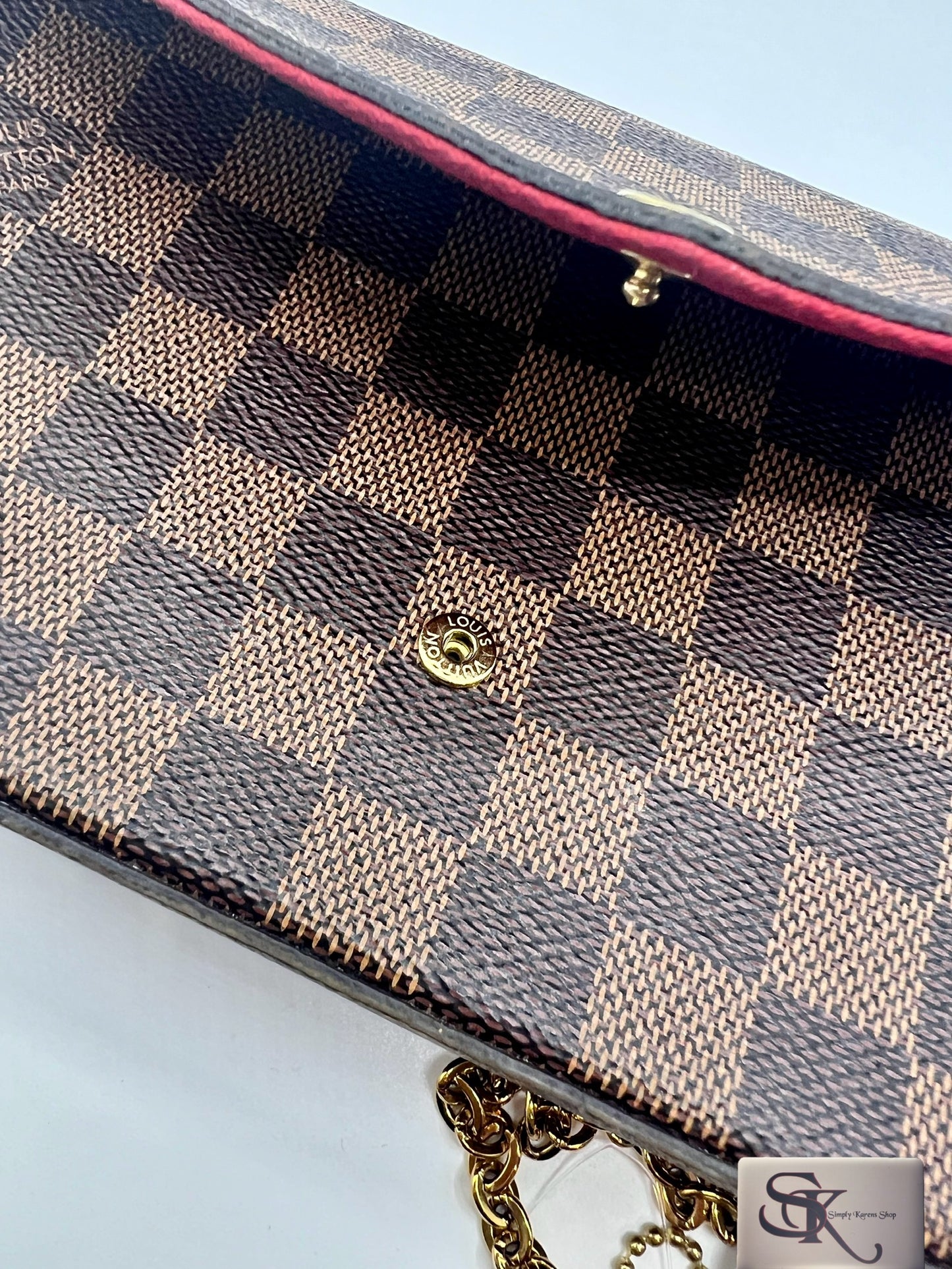 Lv Damier Ebene Felicie Pochette