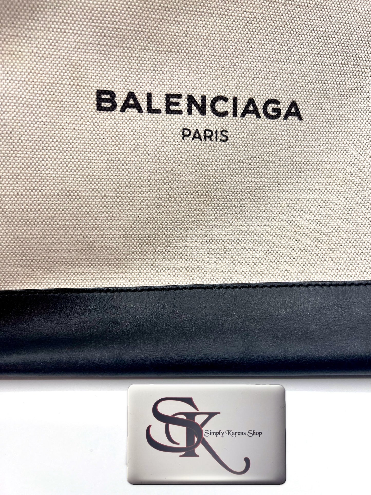 Balenciaga Navy Cabas Document bag   🇵🇭P11,200🇵🇭