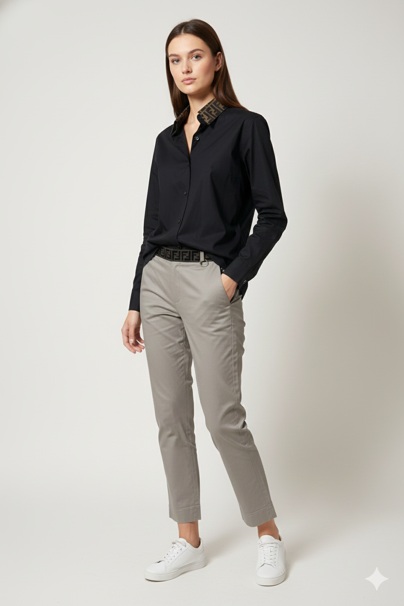 Fendi Zucca Polo & Pants  68cm Set Size 12A fits Ladies XS   (🇵🇭P11,180)