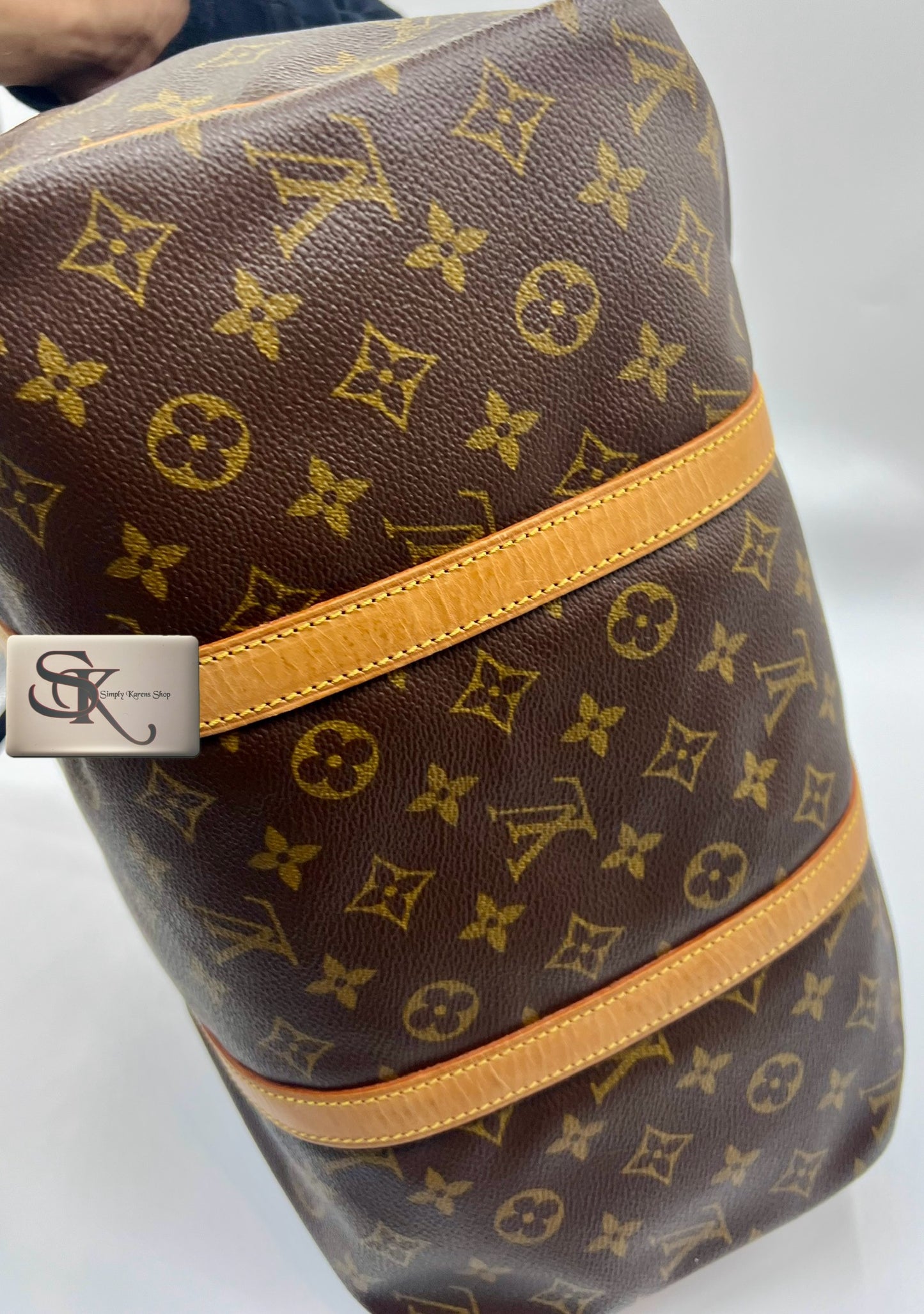 LV MONOGRAM SAC SOUPLE 35 DUFFLE BAG