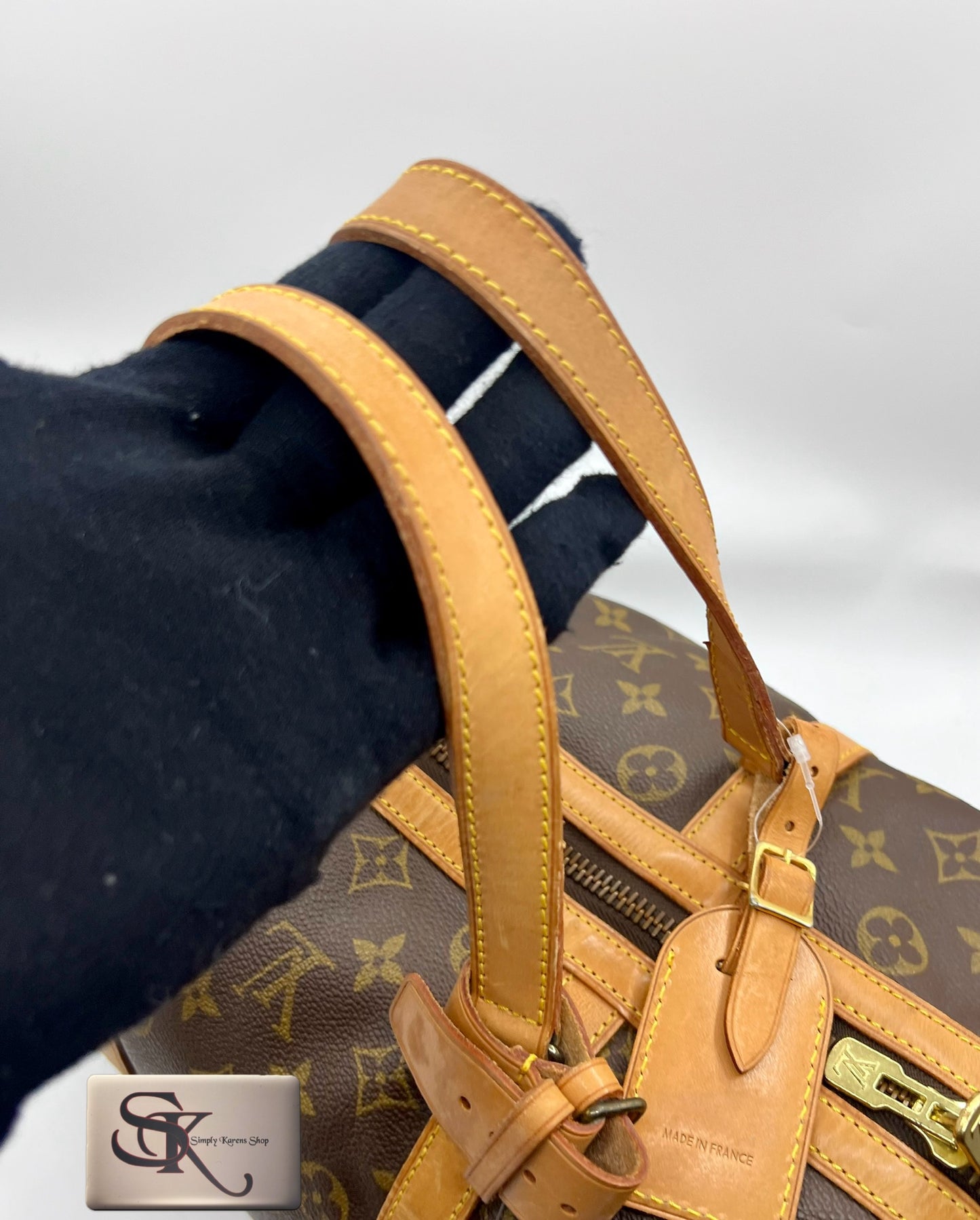 LV MONOGRAM SAC SOUPLE 35 DUFFLE BAG