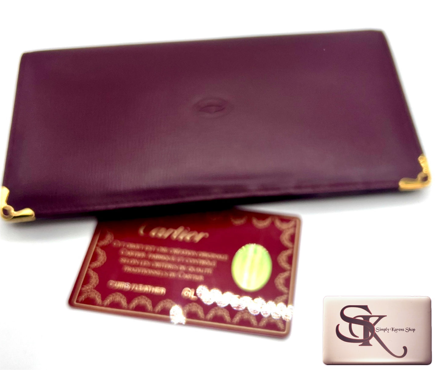 Cartier Must De Bifold Long wallet