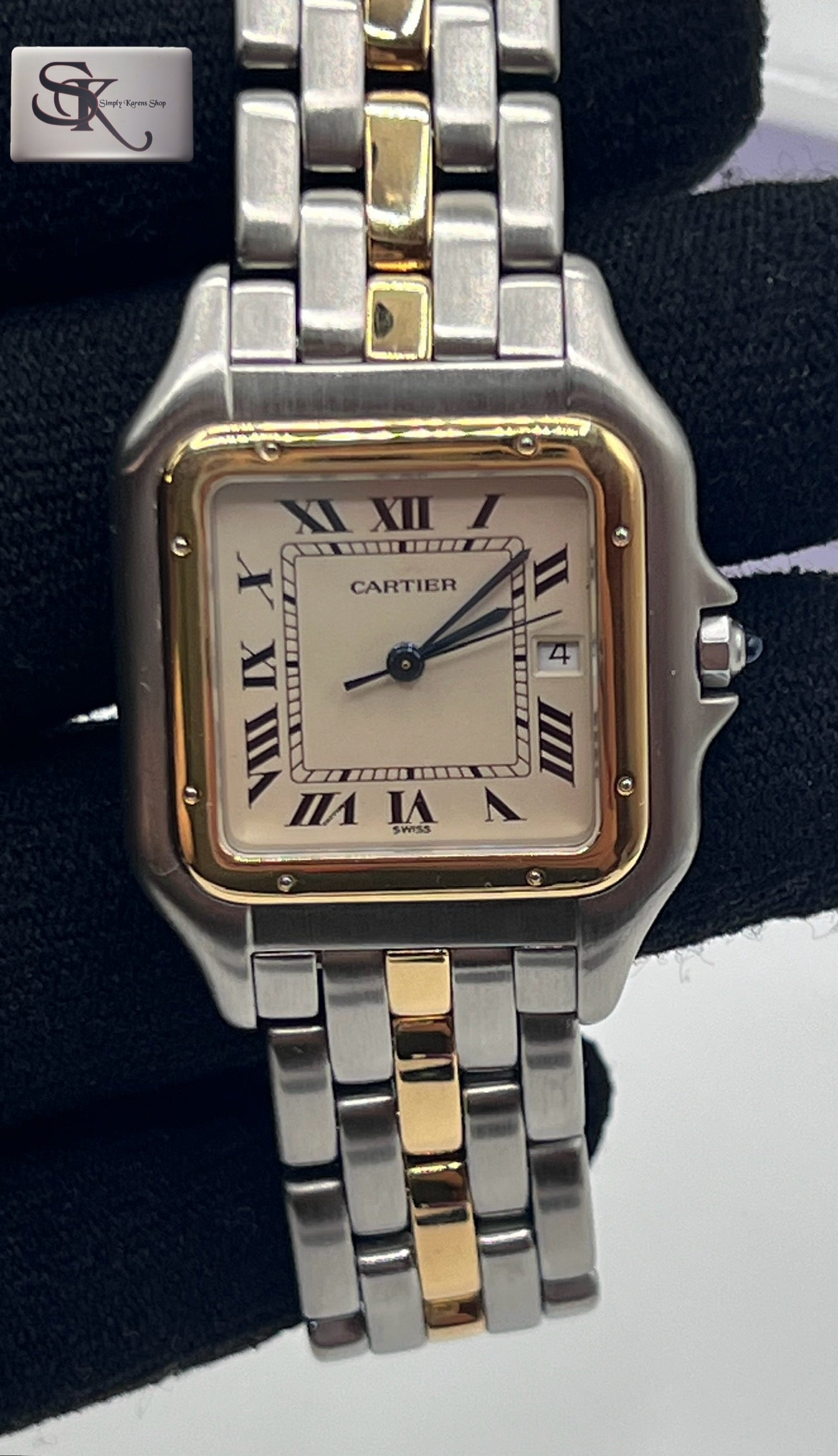 Cartier Panthere LM Quartz 29mm SS/YG 17.5cm