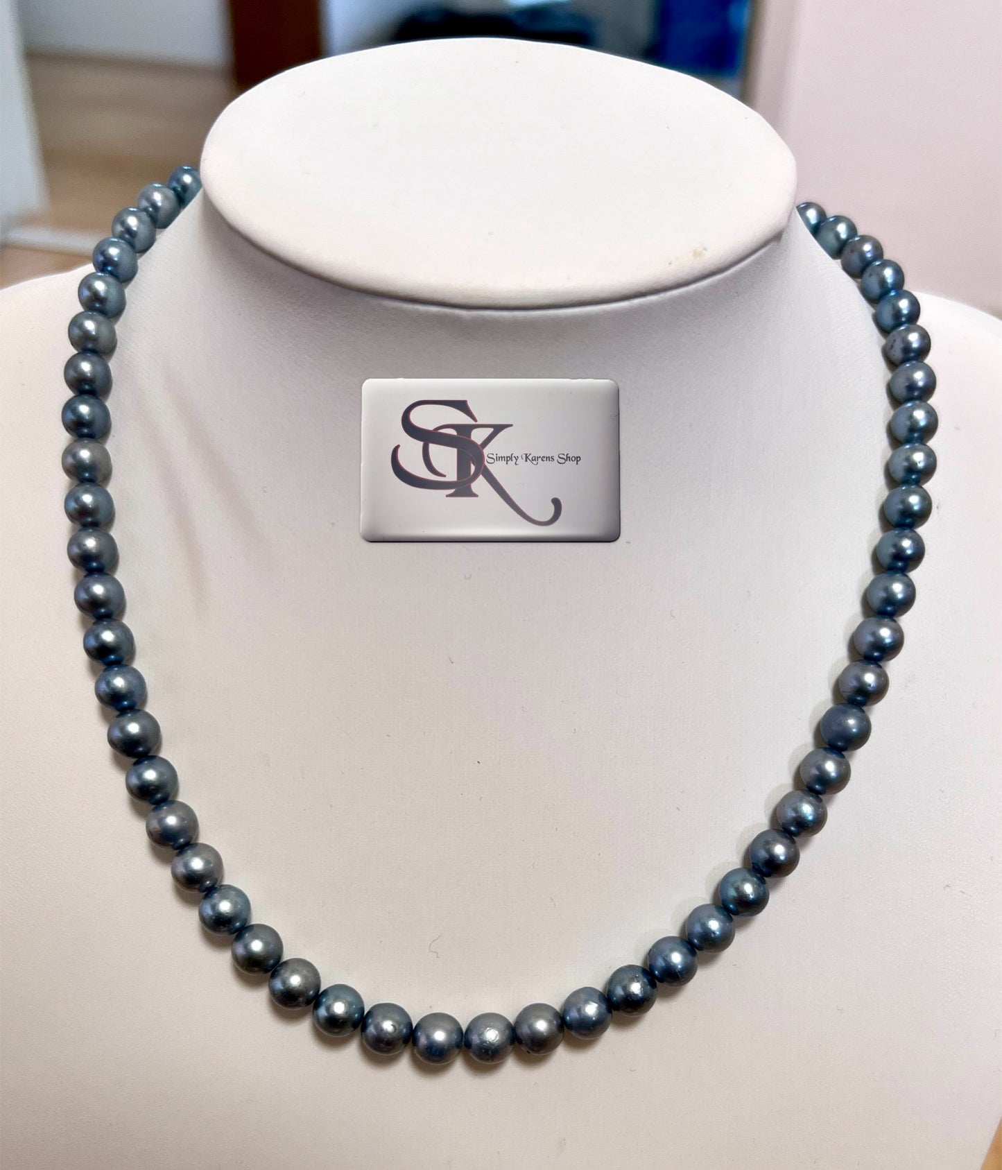 Akoya Pearl Necklace Silver Hardware 7mm 44cm  🇵🇭P3,000🇵🇭