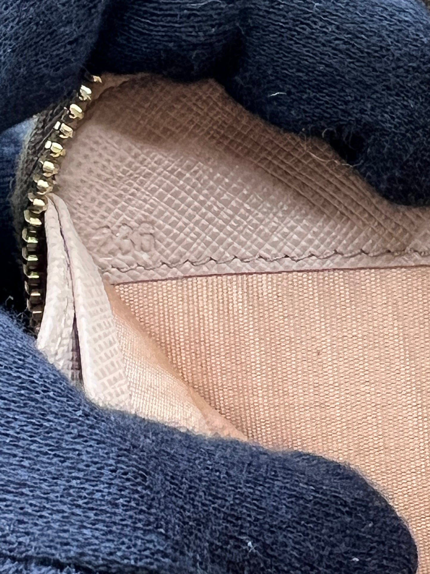 Prada Saffiano Taupe Long Zip Around Wallet  (🇵🇭P12,040)