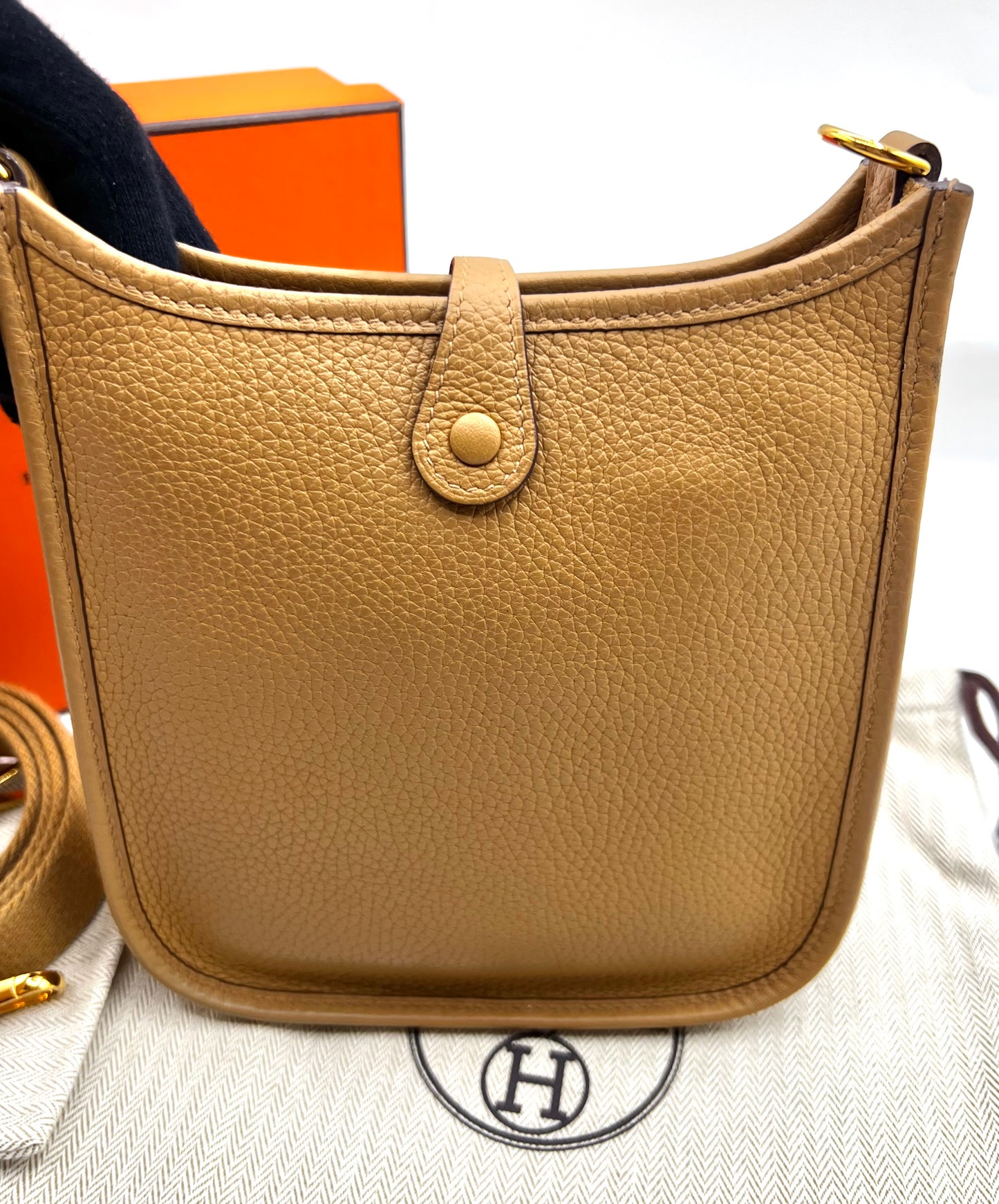 Hermes Evelyn TPM 4B Bisciut GHW Stamp Z 2021                (🇵🇭P150,500)