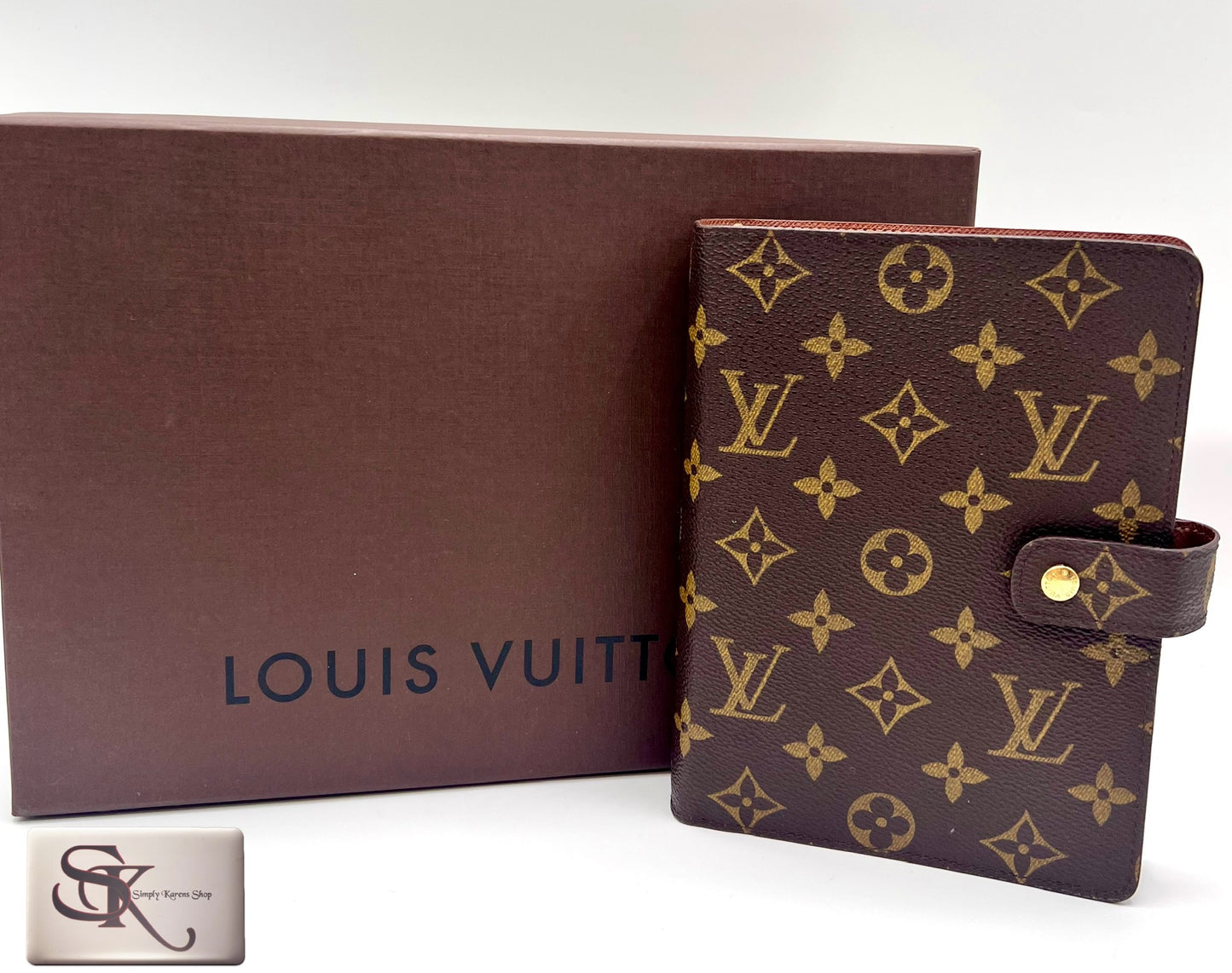 Lv Monogram Agenda Mm size