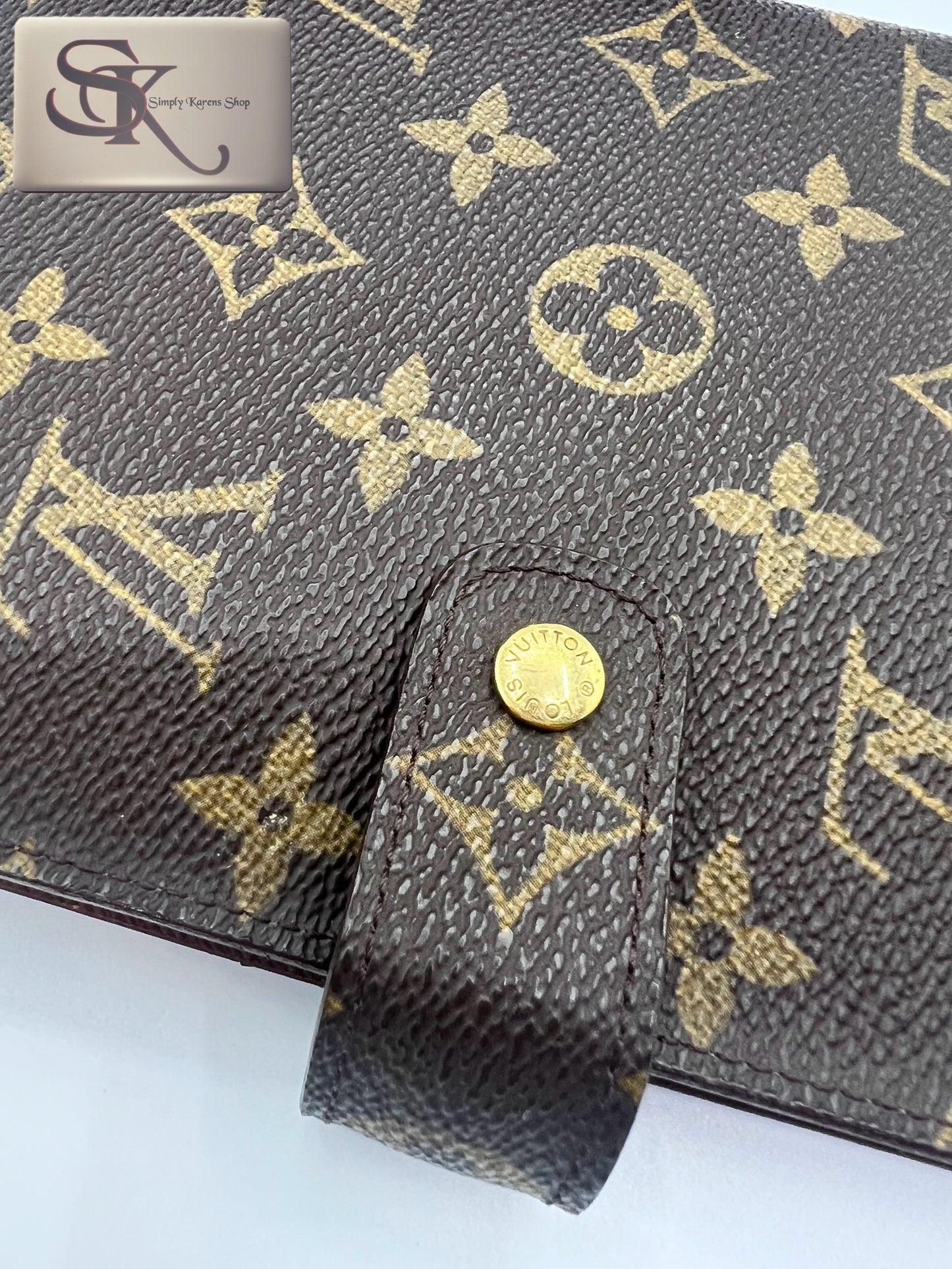 Lv Monogram Agenda Mm size