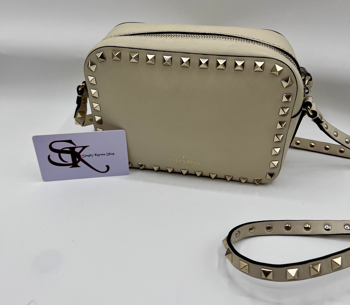 Valentino Garavani Rockstud Camera Crossbody Bag