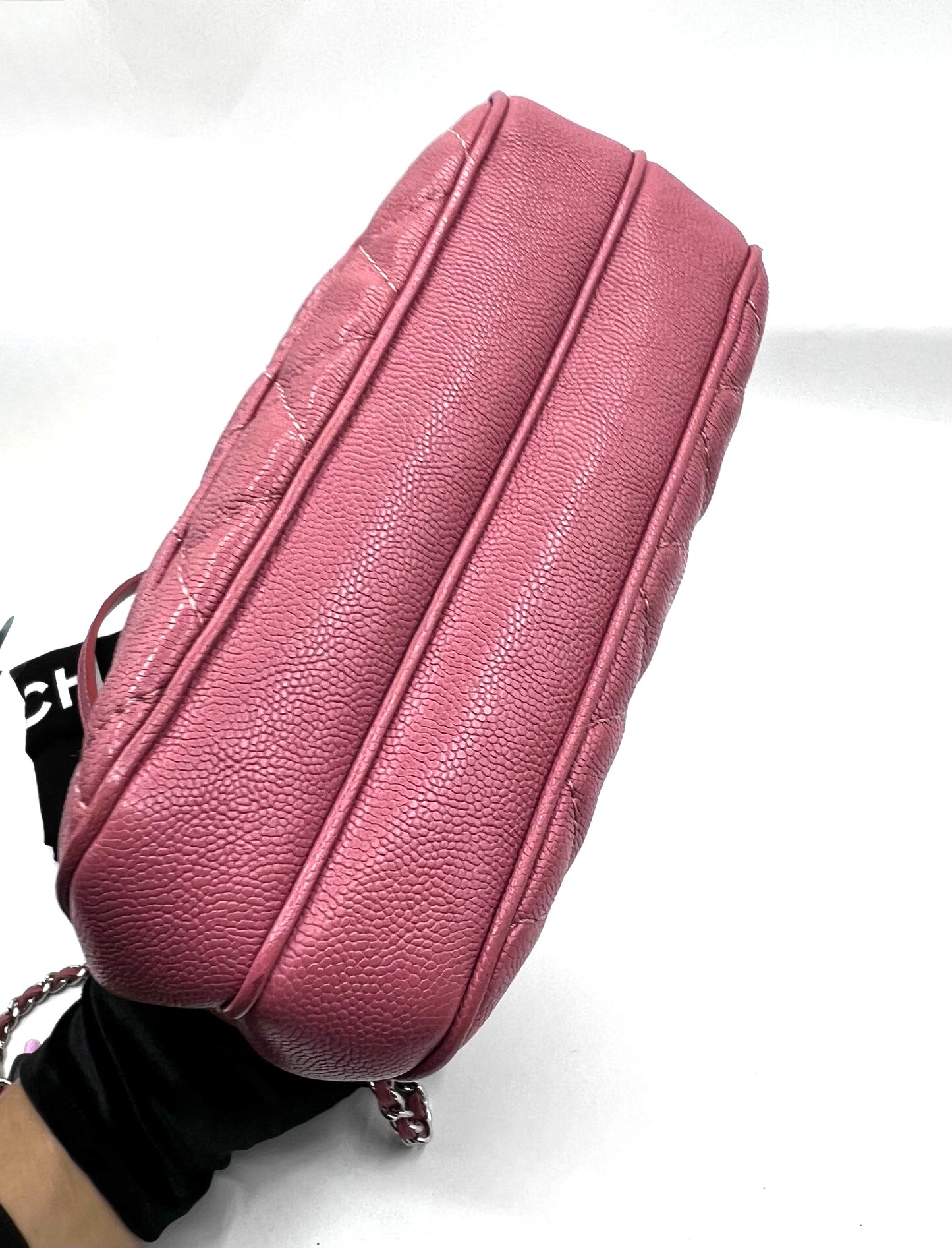 Chanel Pink Hue Caviar Mini Flap 2 way bag 25Series        (🇵🇭P189,200)