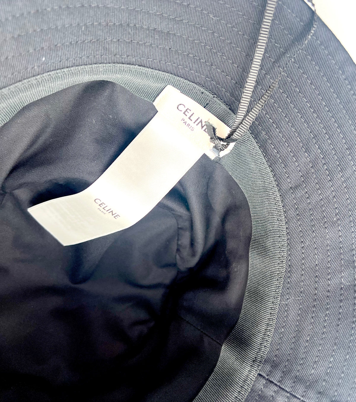 Celine Black Bucket Hat M size (🇵🇭P25,370)