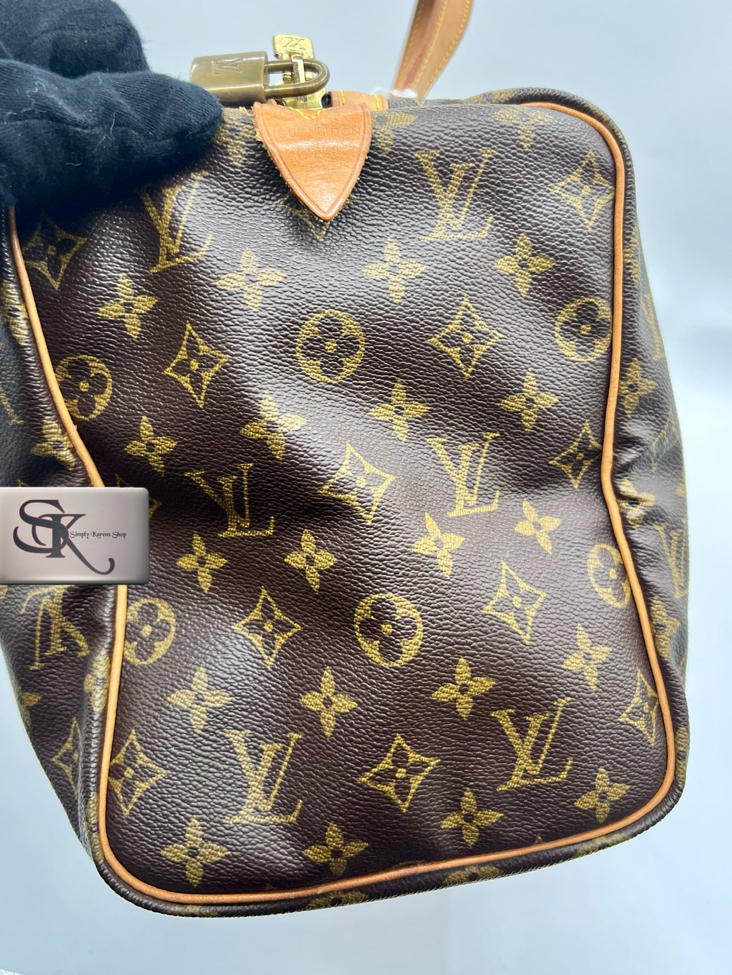 LV MONOGRAM SAC SOUPLE 35 DUFFLE BAG