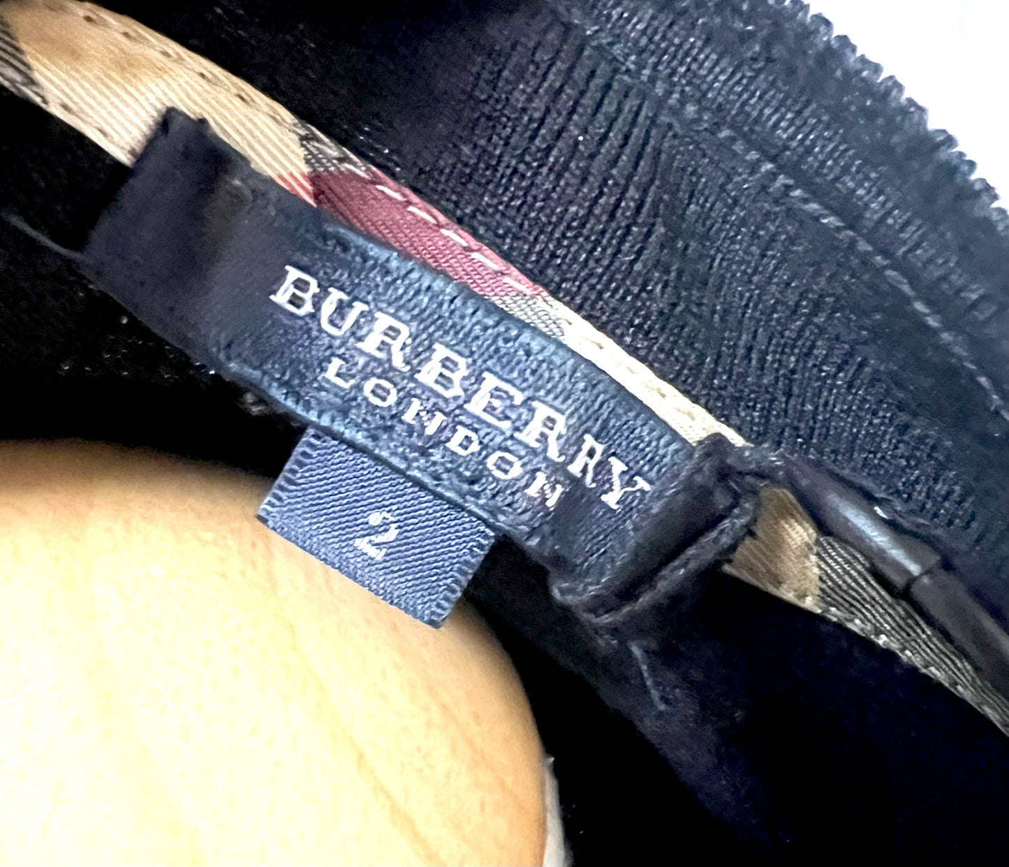 Burberry London Black Knitted Long Sleeves Size 2 (🇵🇭P6,020)